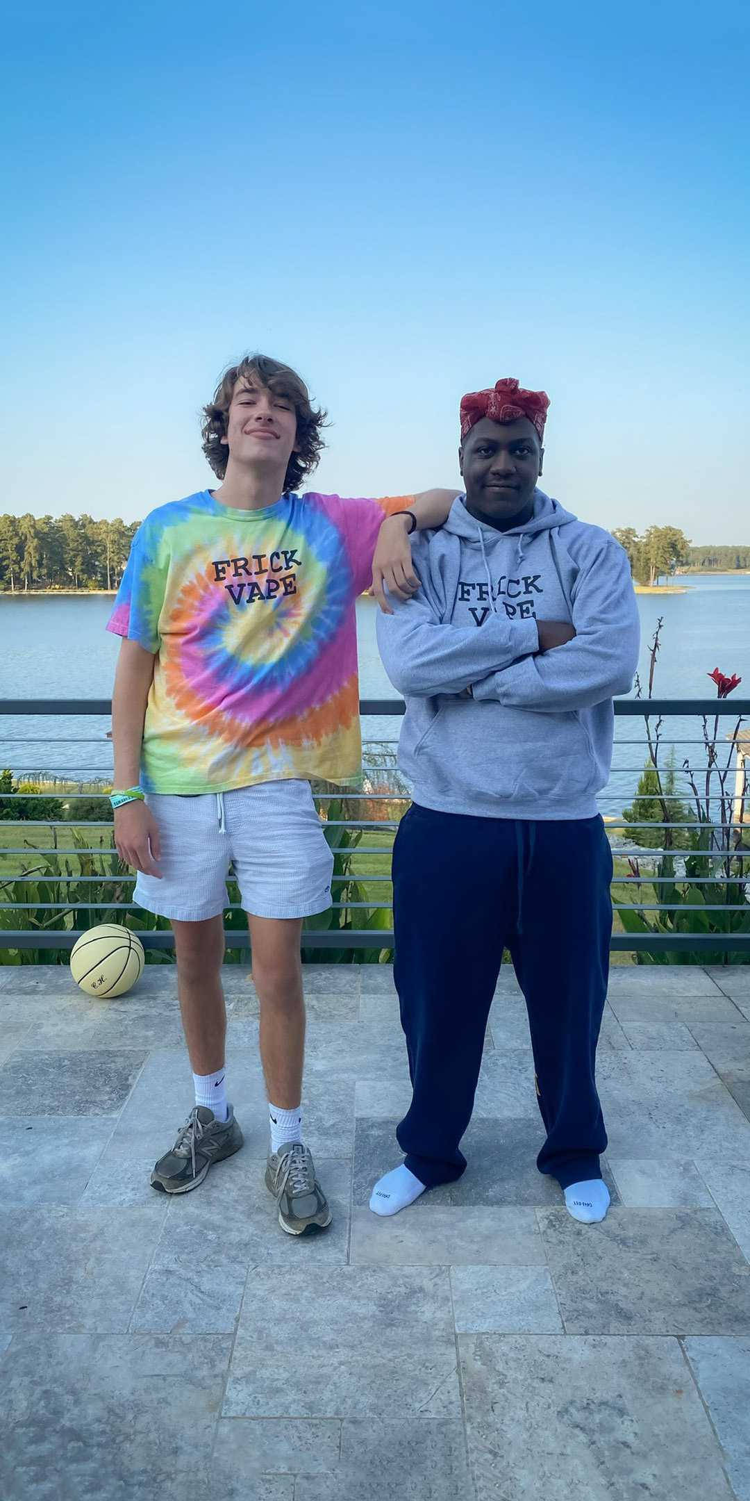 Baylen Levine en Sanger Yachty Muurpapier