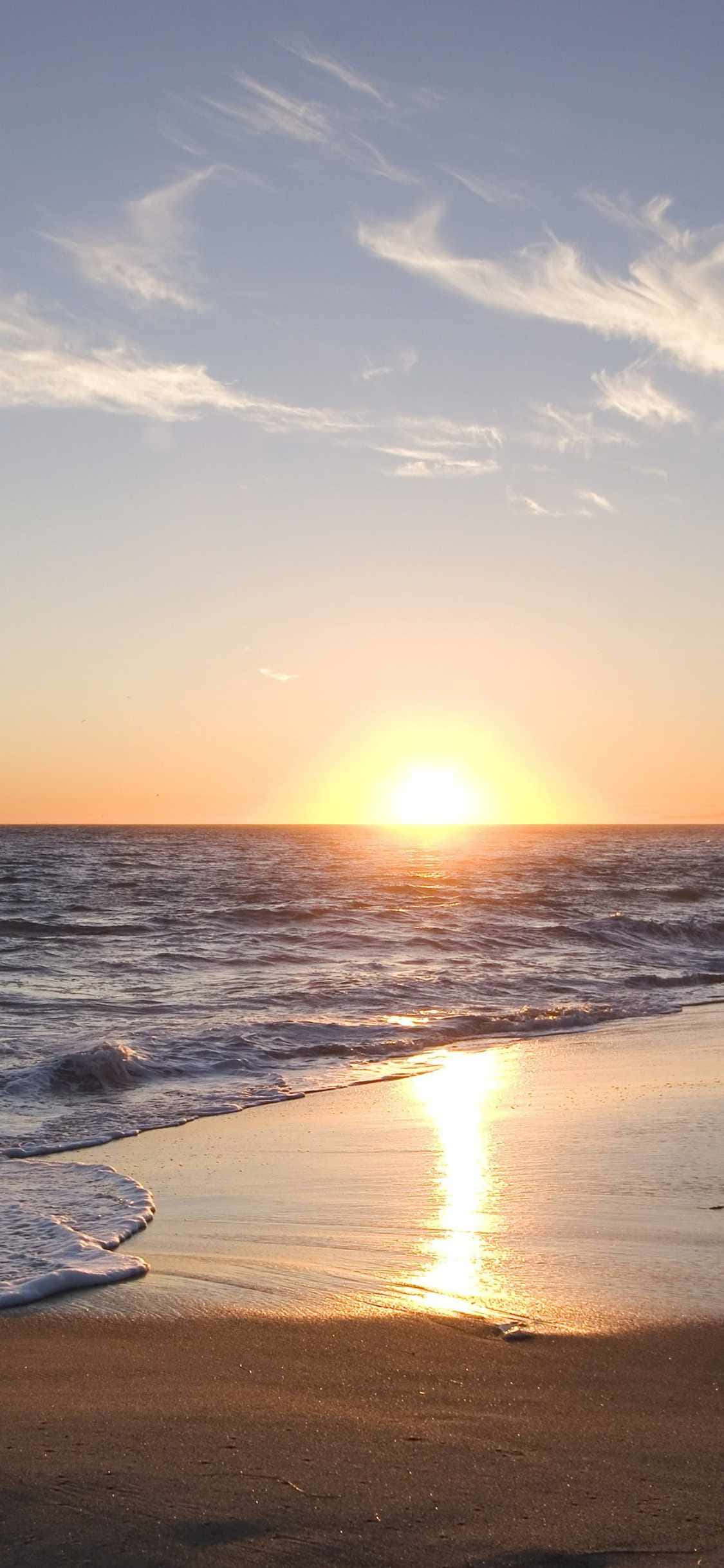 Beeld Dompel Jouself in die Pragtige Malibu Landskap met iPhone Xs Muurpapier