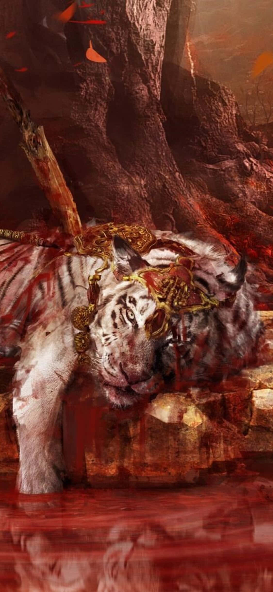 Maak gereed om die stryd na die vyande in Far Cry 4 te neem Muurpapier