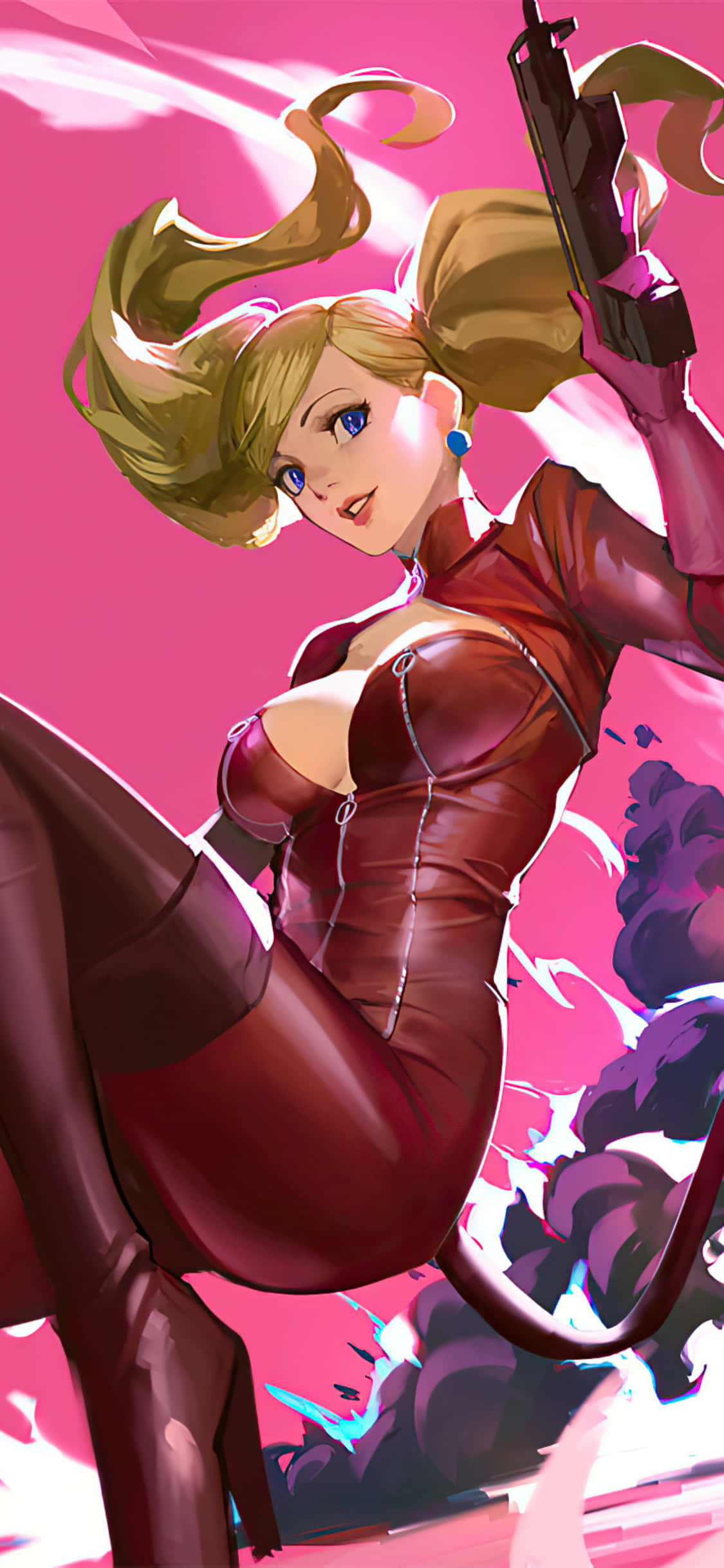 Beeld Persona 5 vir iPhone Muurpapier