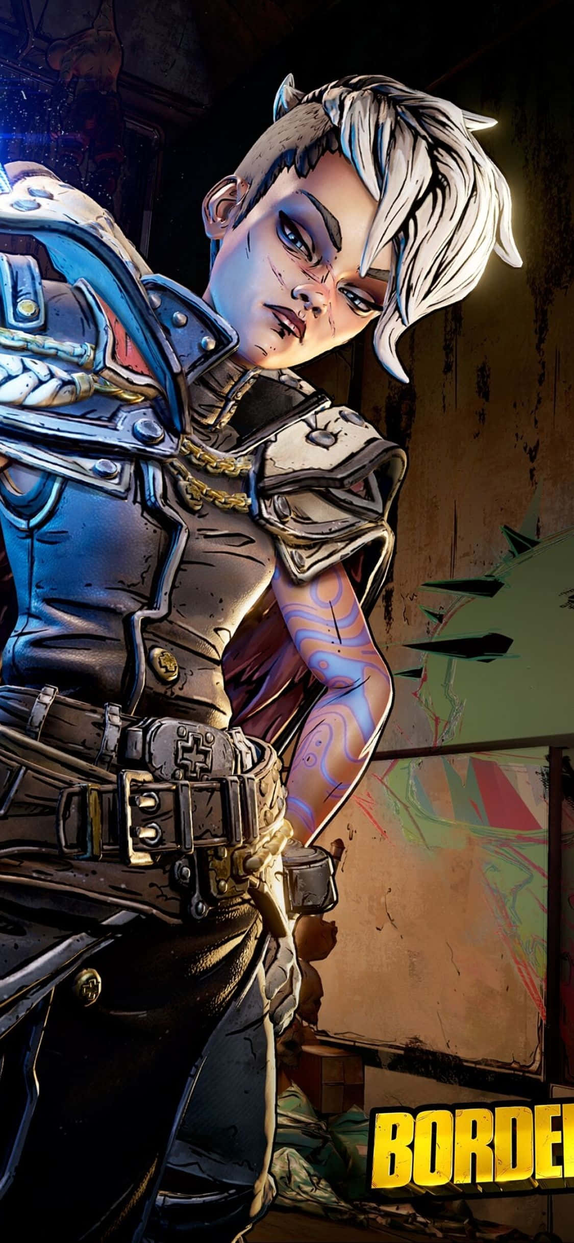 Beeld Verken die Buiteste Grense van Pandora met die Pixel 3xl en Borderlands 3 Muurpapier