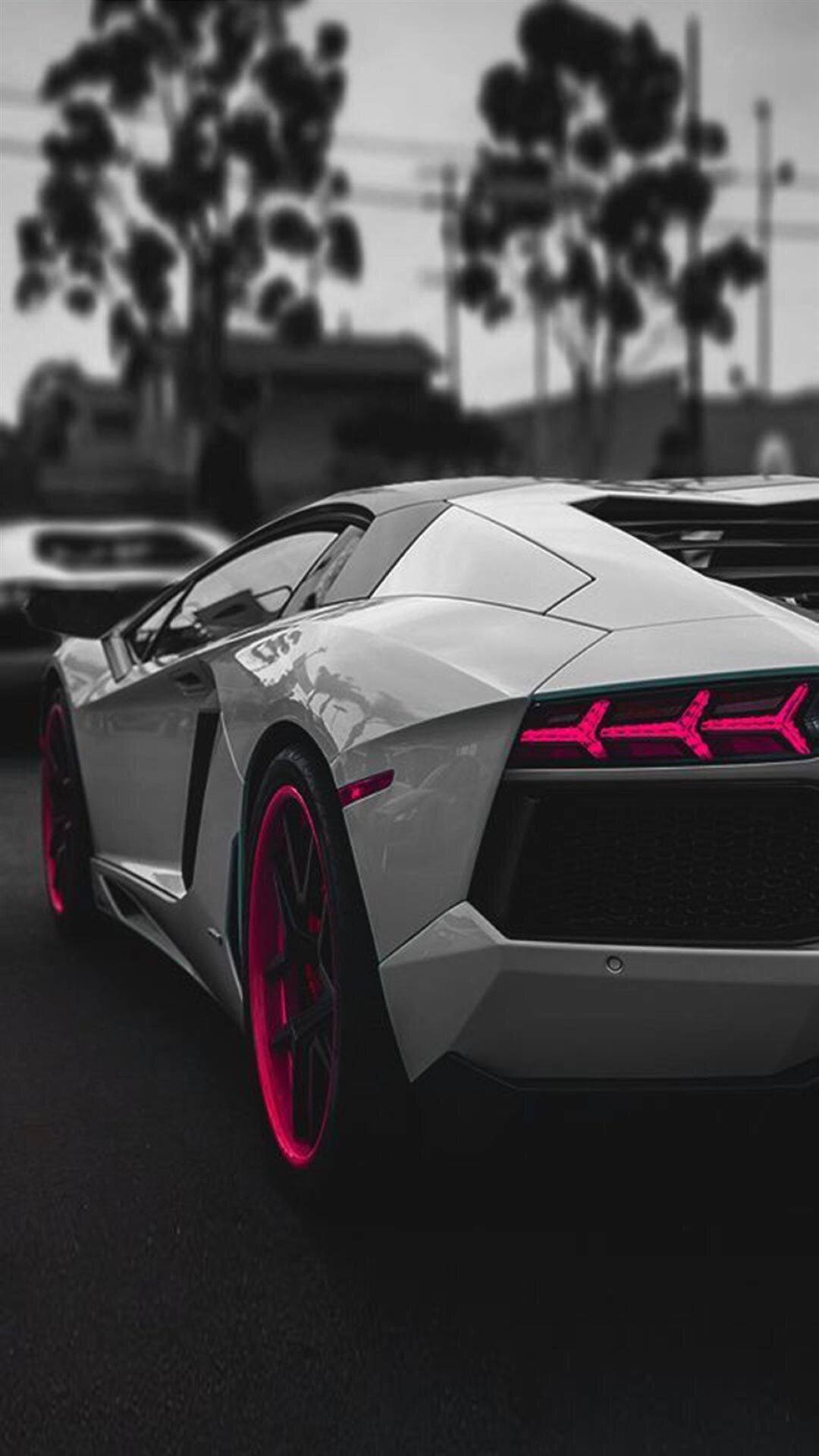 Beeld vir iPhone Lamborghini Sluitskerm Muurpapier