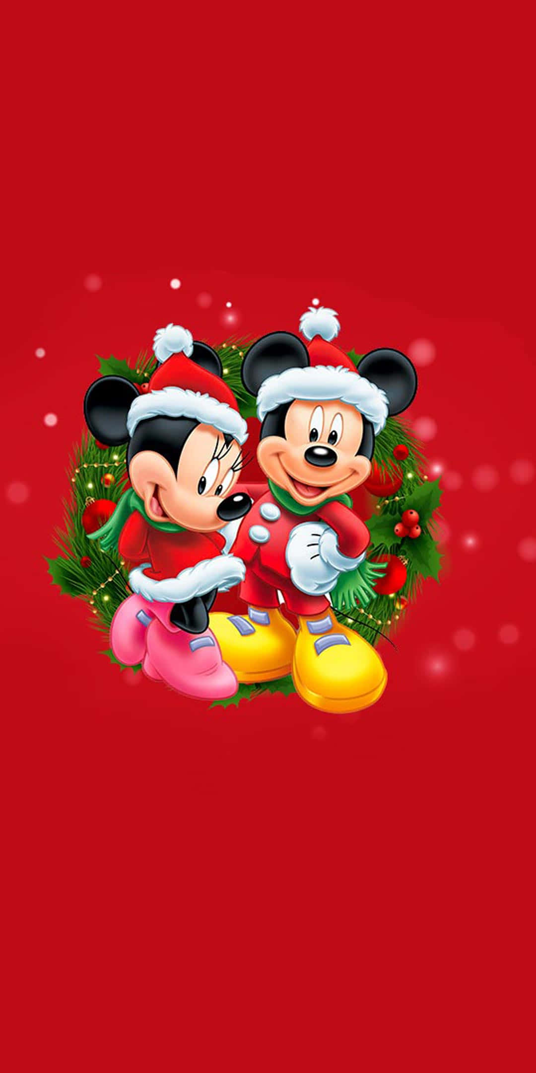 Begin jou vakansie met Disney Kersfees op jou iPad! Muurpapier