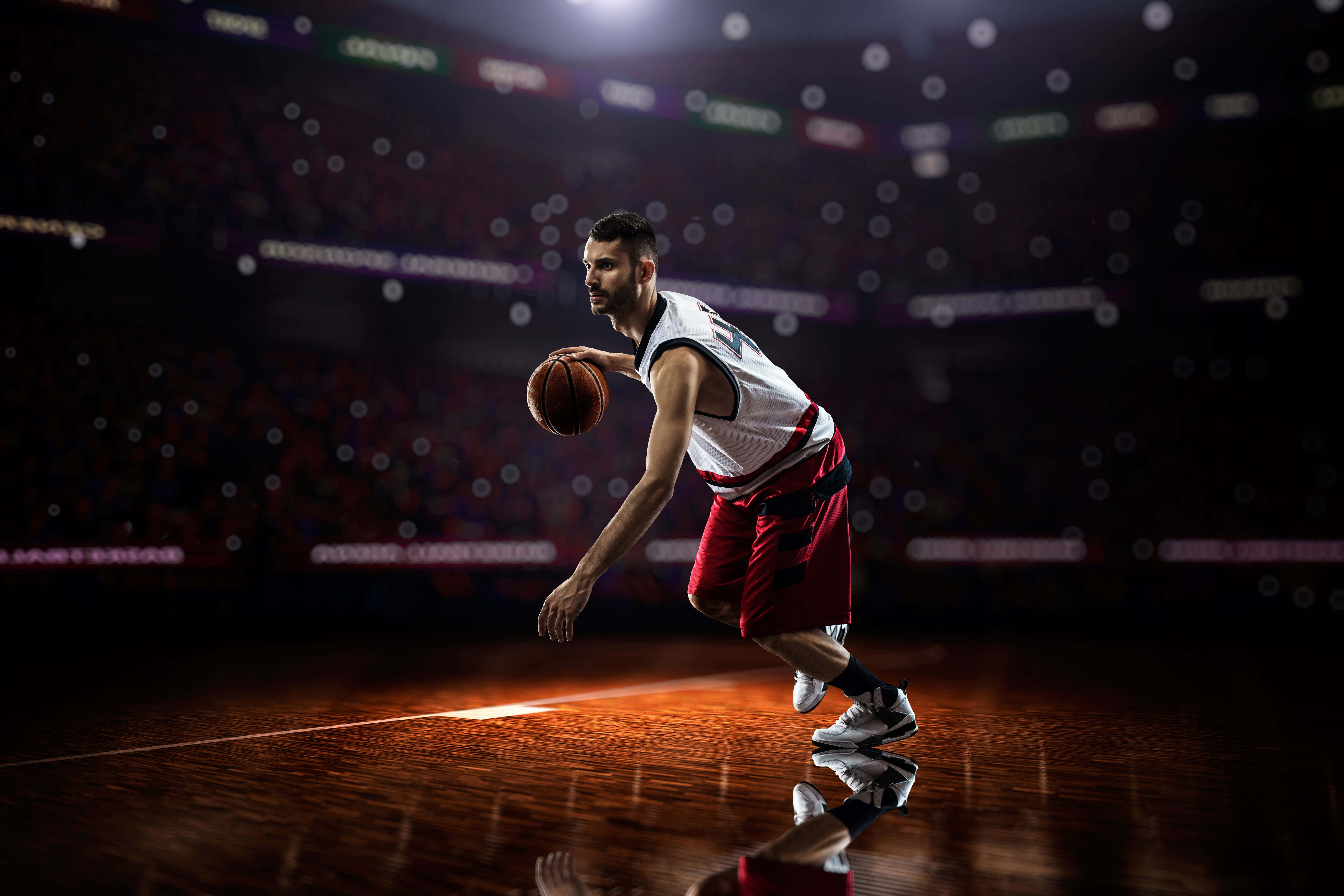 Behaal Meesterskap in die Spel van Basketbal! Muurpapier