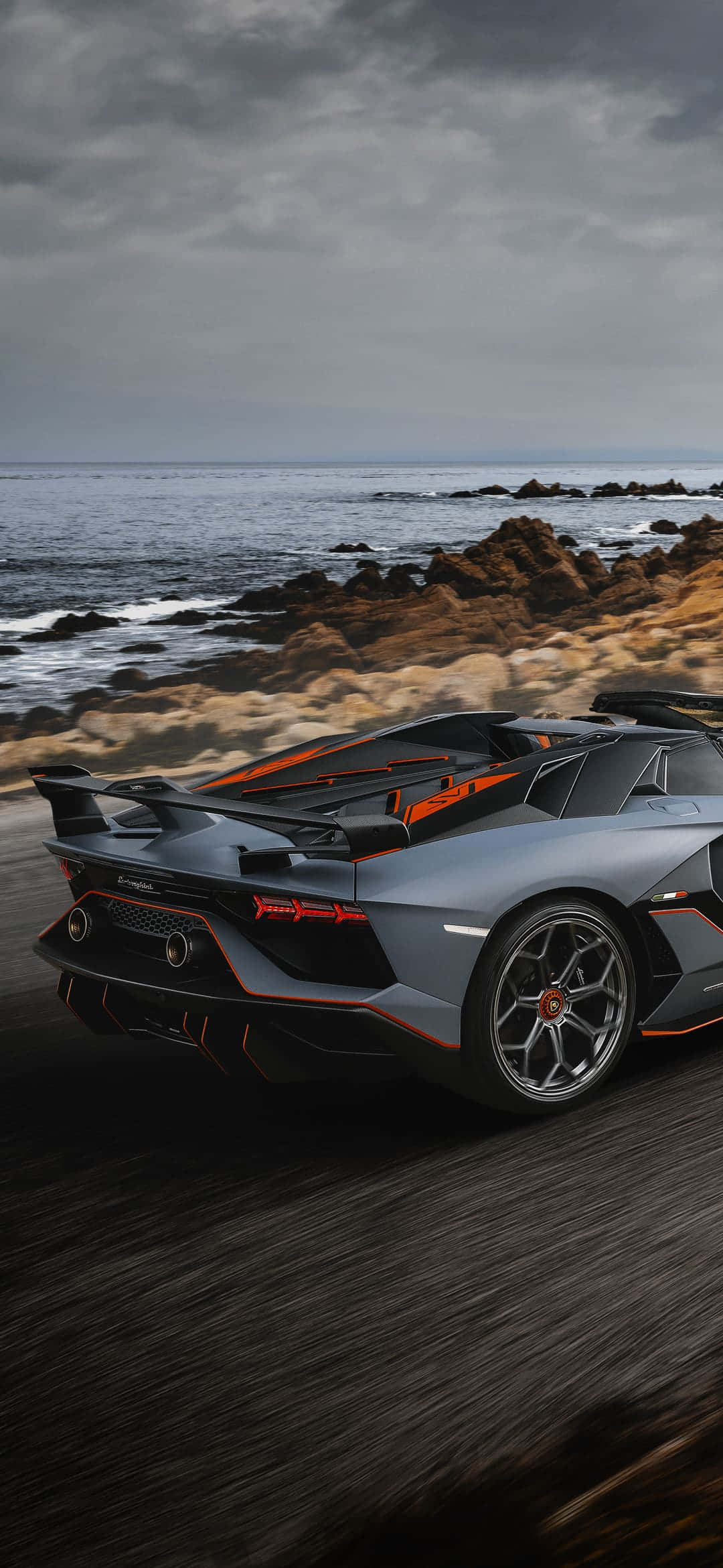 Beheer die Nag met die Nuwe Pixel 3XL Lamborghini Uitgawe Muurpapier