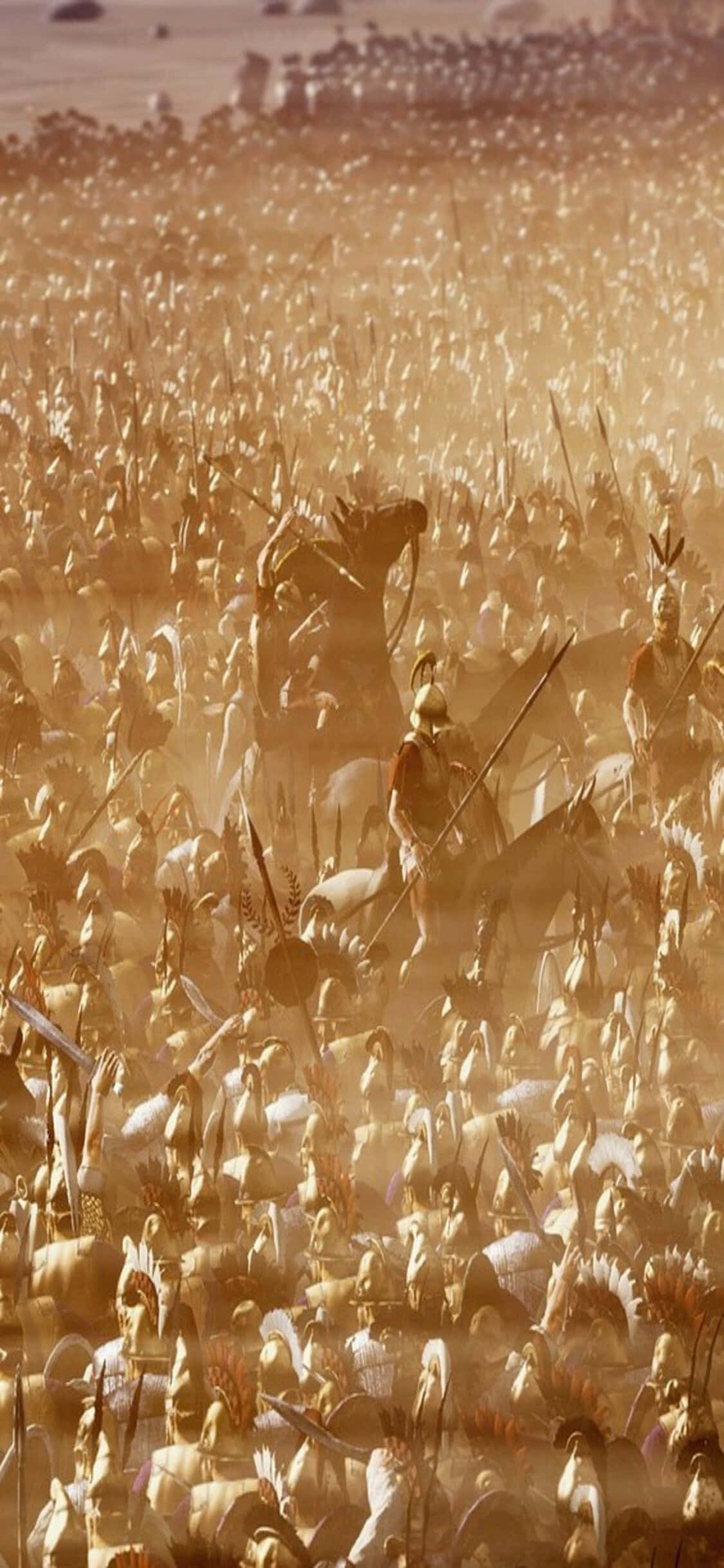 Beheer Total War Rome 2 op jou iPhone Xs Muurpapier