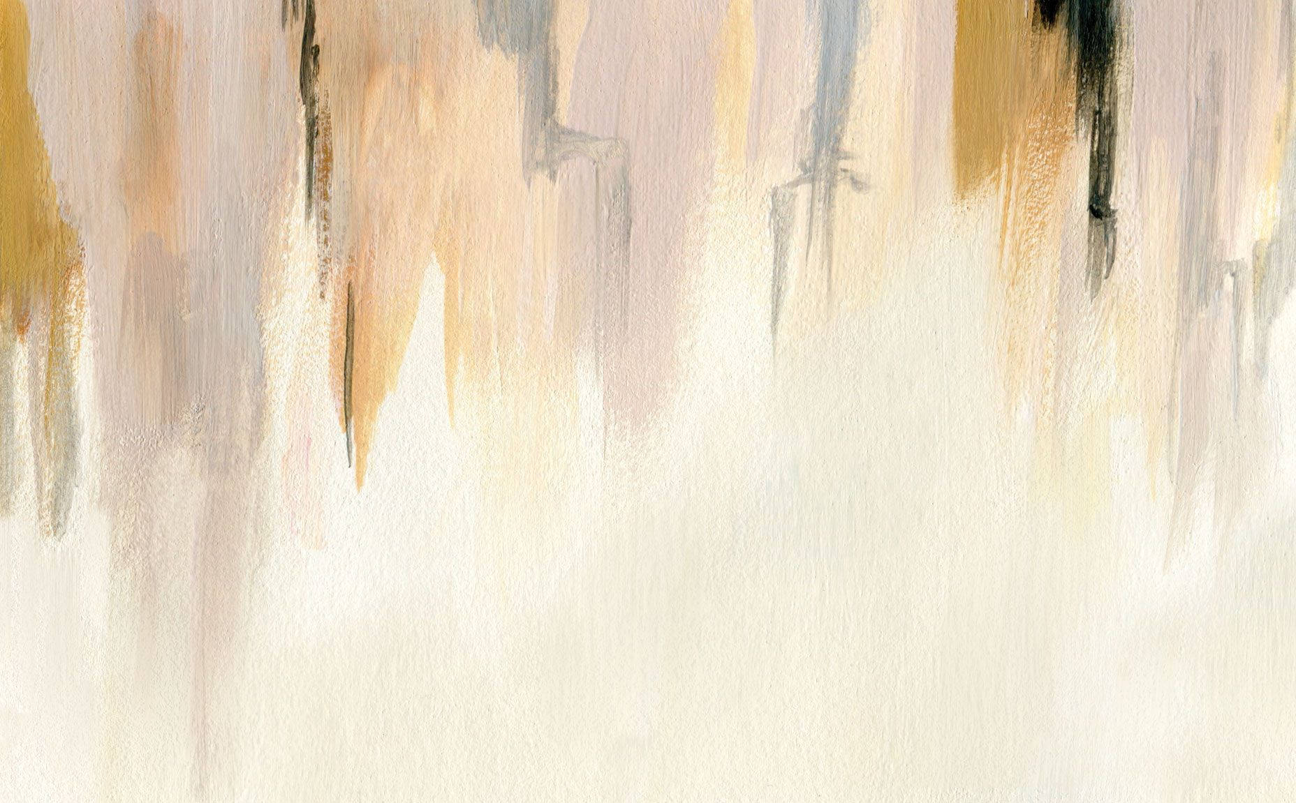 Beige Estetiese Skenkuns vir Skootrekenaar Muurpapier