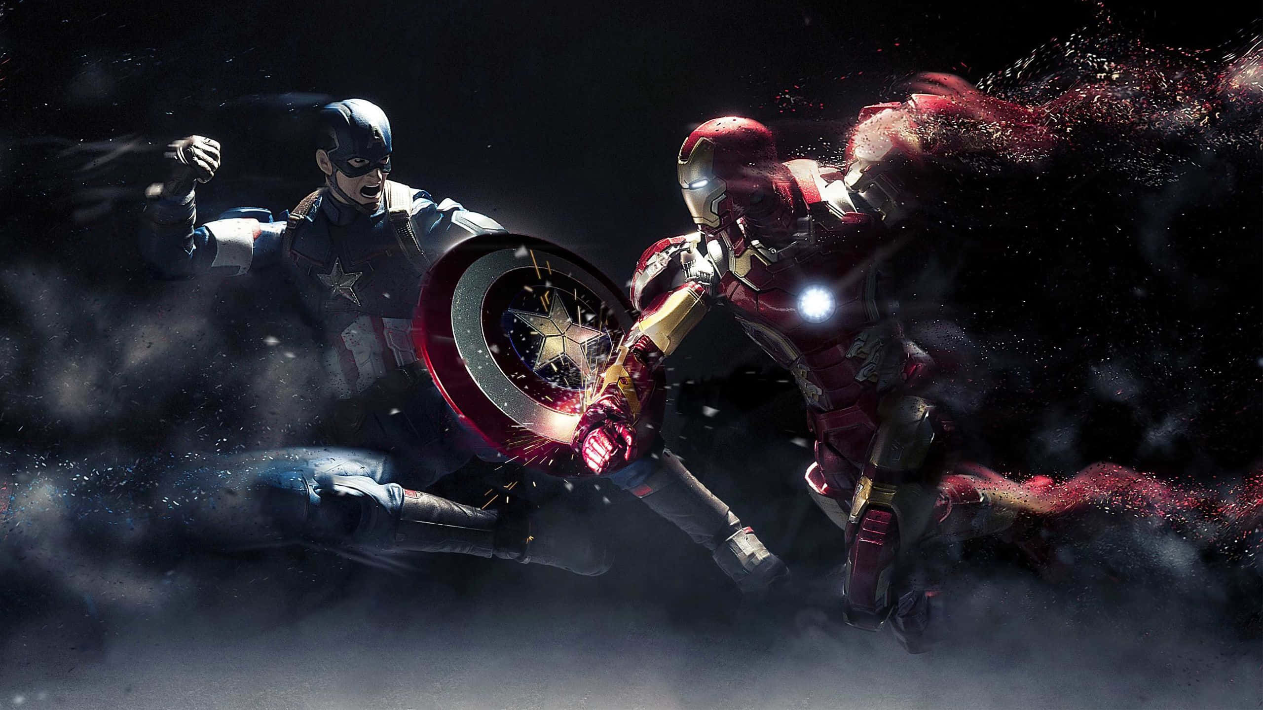 Beleef die Fantastiese Wêreld van Marvel Muurpapier