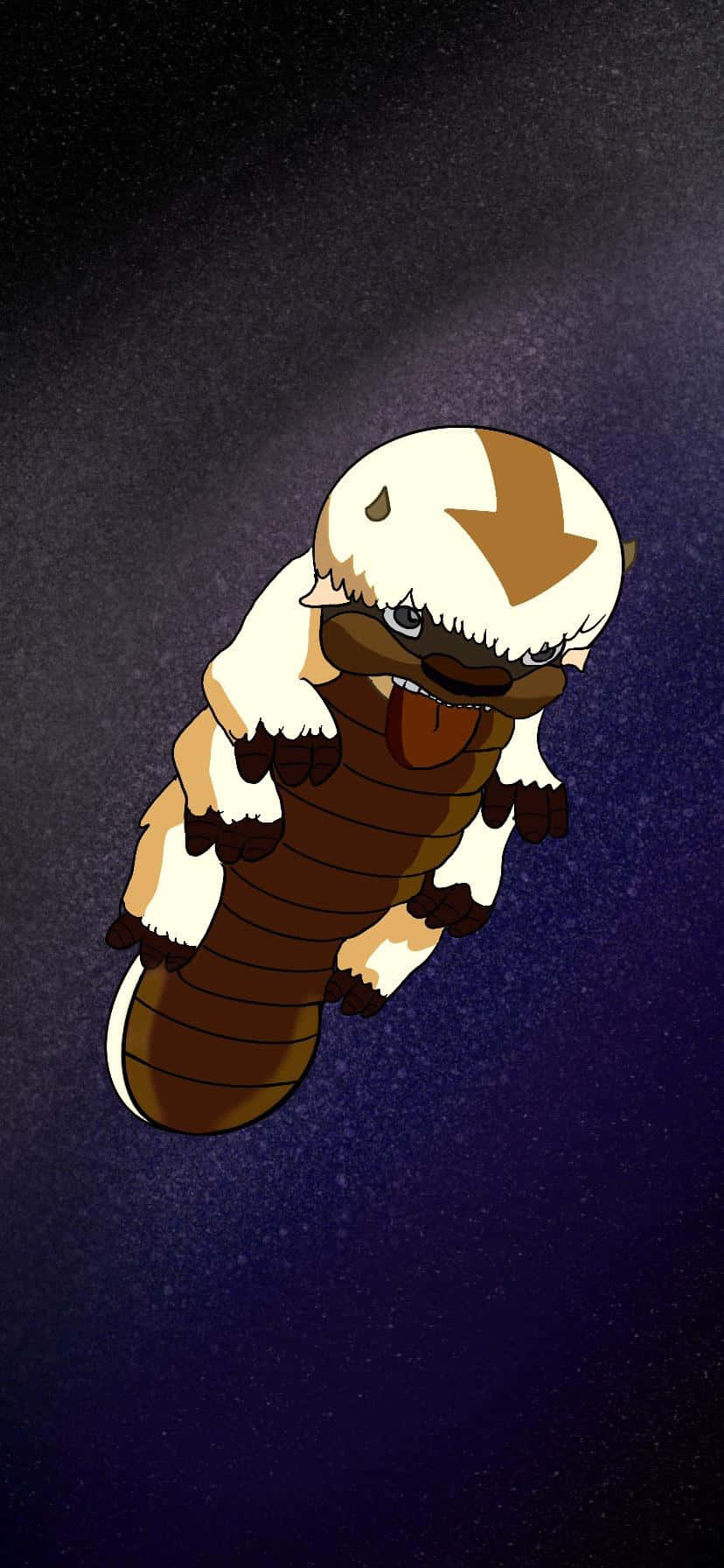 Beleef die krag van Appa Avatar se vlug Muurpapier