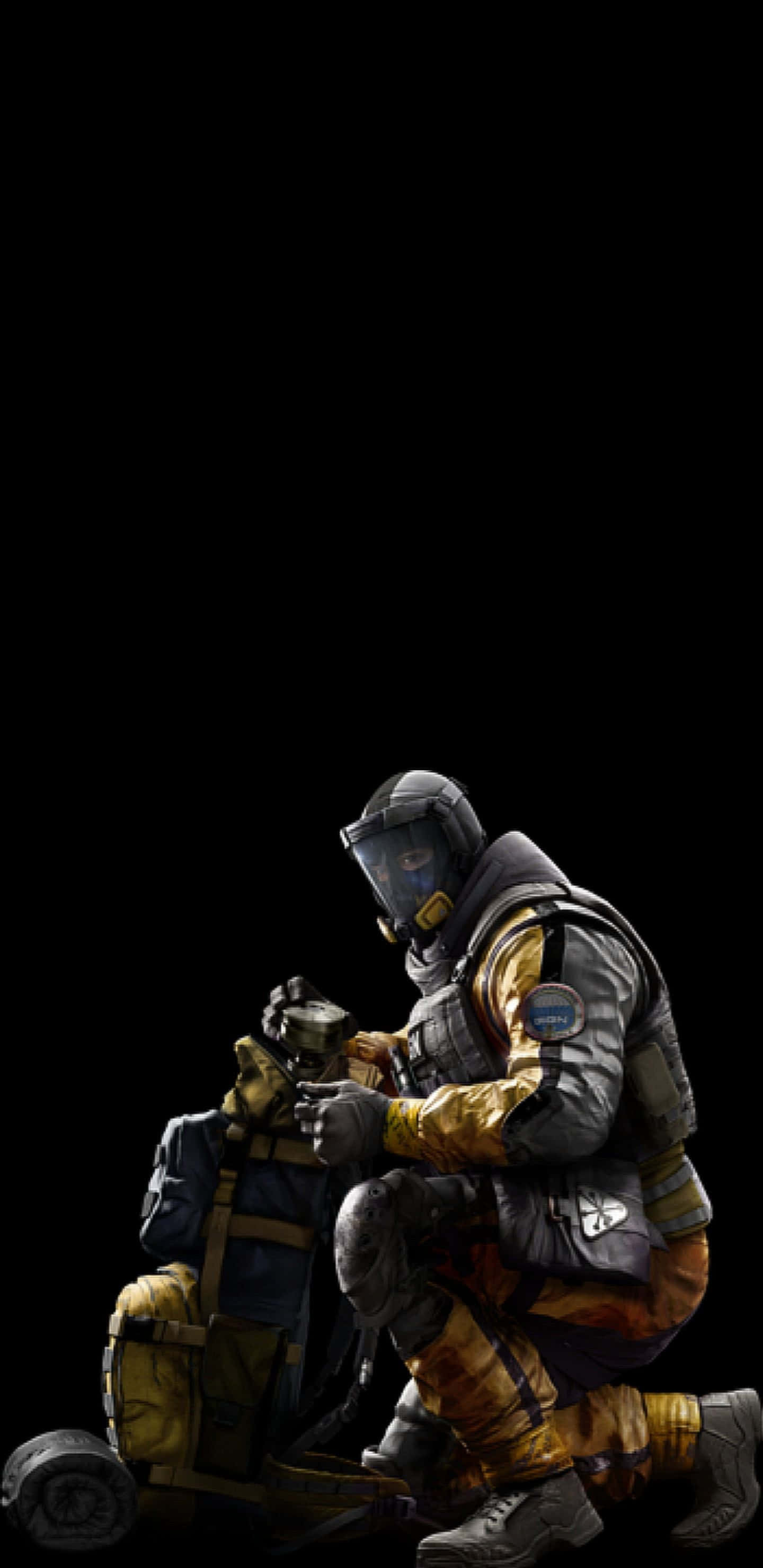 Beleef die meesleurende opwinding van Rainbow Six Siege op die Google Pixel 3XL Muurpapier