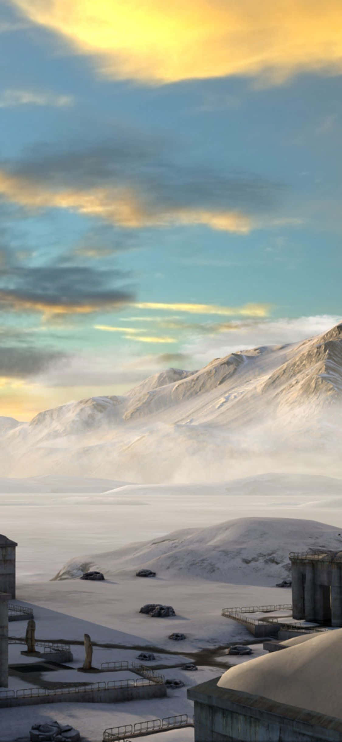 Beleef die opwinding van The Talos Principle met iPhone X Muurpapier
