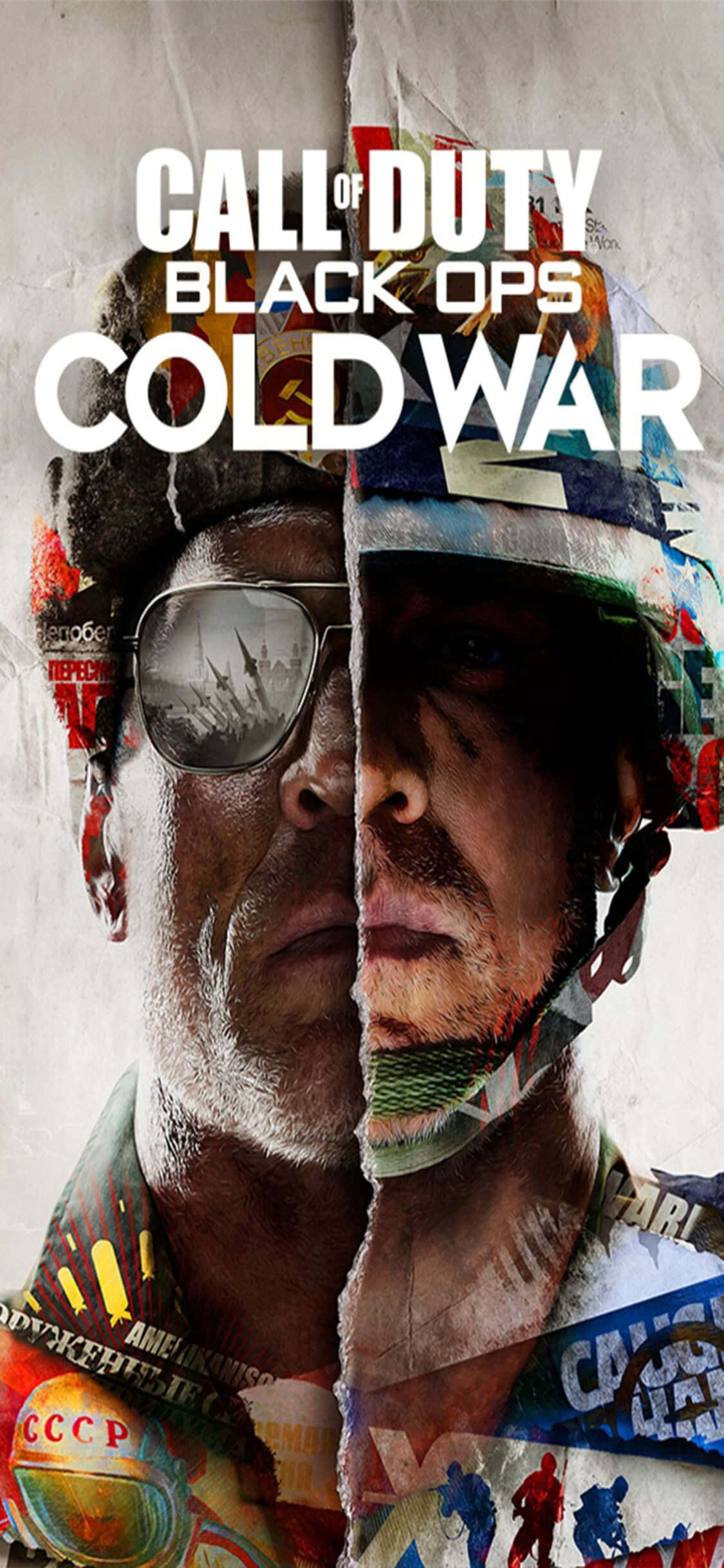 Beleef die Opwinding van Call of Duty Black Ops Cold War op die iPhone Xs Muurpapier