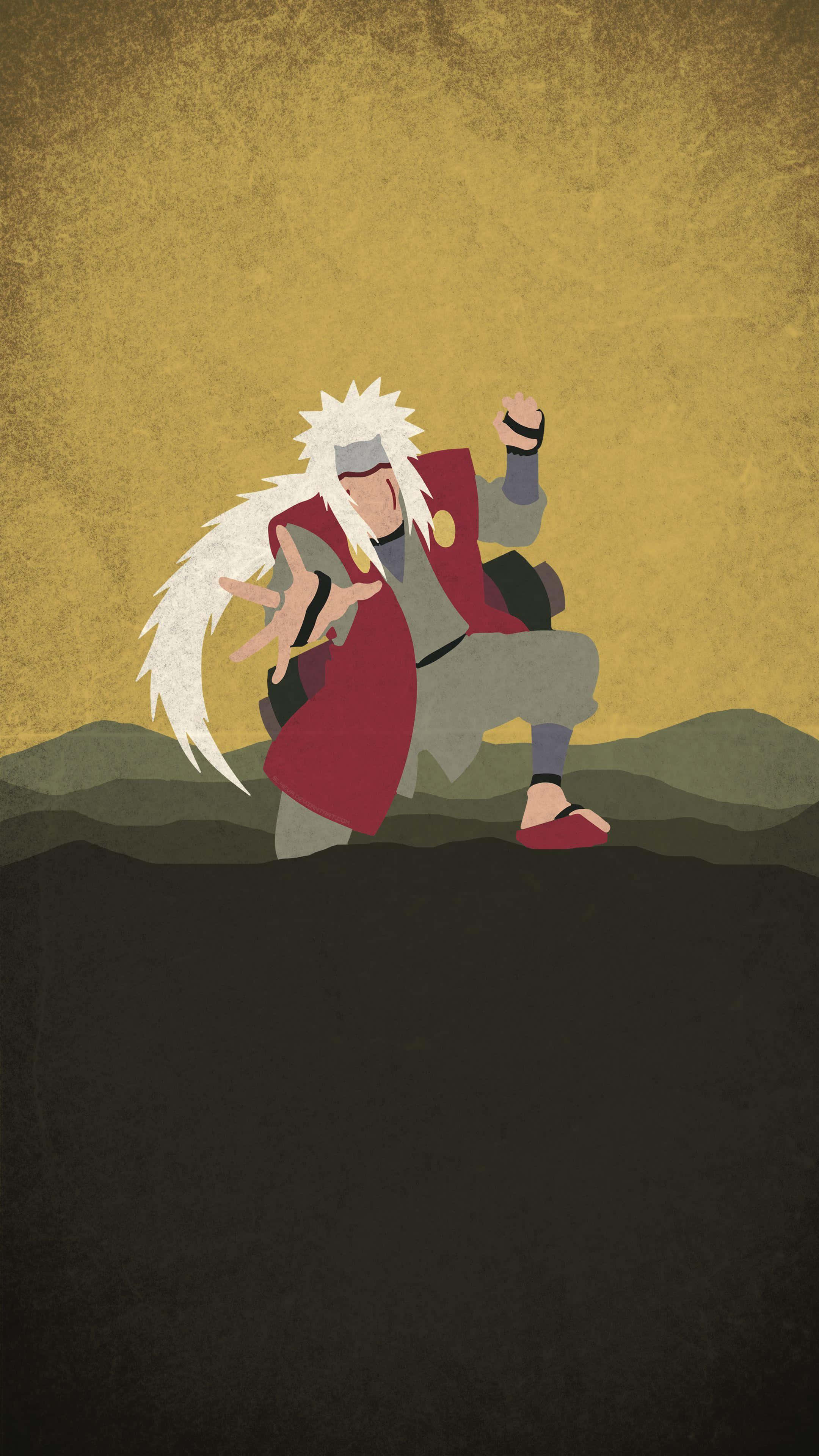 Beleef die opwinding van Naruto se avonture op jou foon se skerm met hierdie elektriserende foonagtergrond! Muurpapier