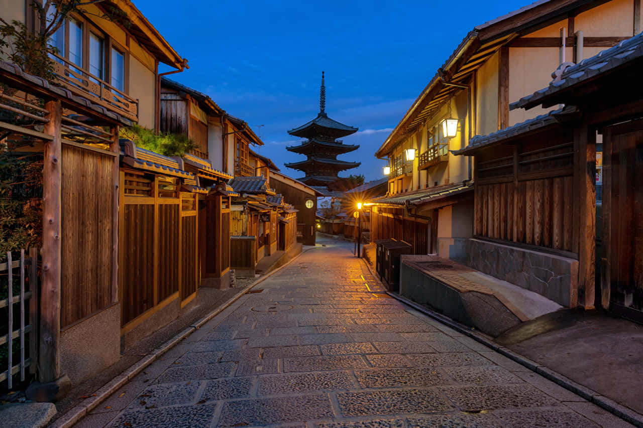 Beleef die skoonheid van Japan Muurpapier