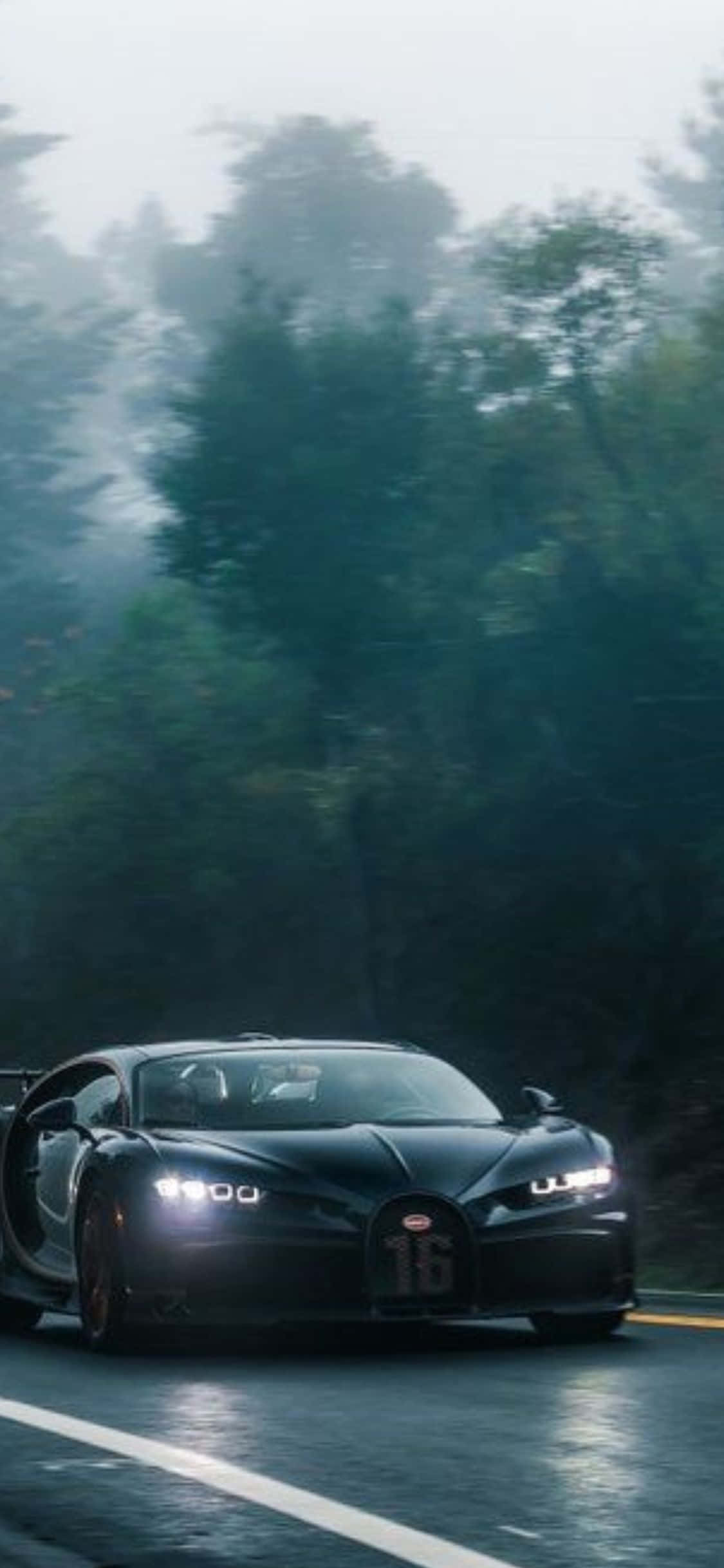 Ervaar Luukse met die iPhone Xs en Bugatti Muurpapier