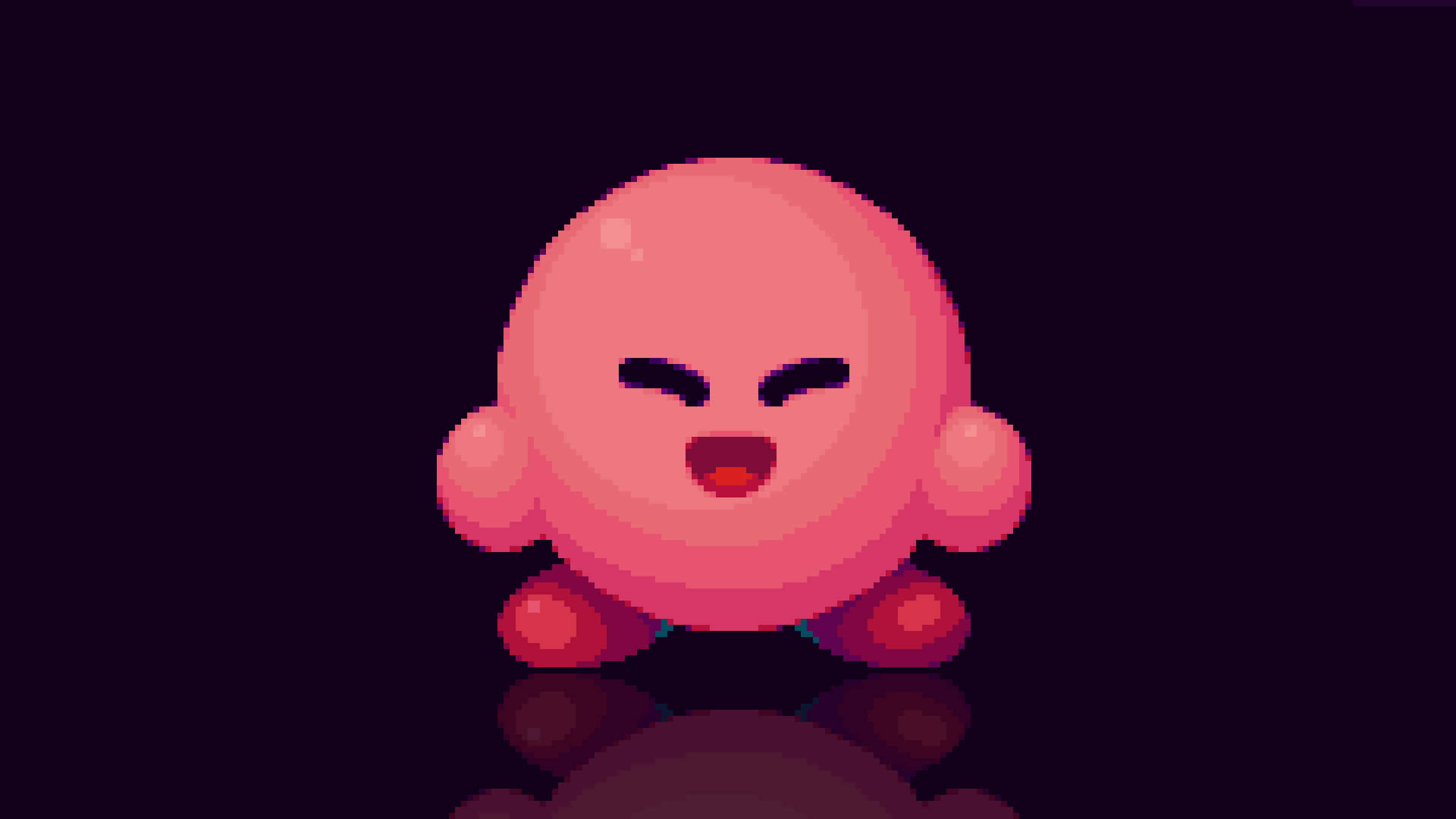Beleef 'n Hele Nuwe Wêreld van Avontuur saam met Kirby Muurpapier
