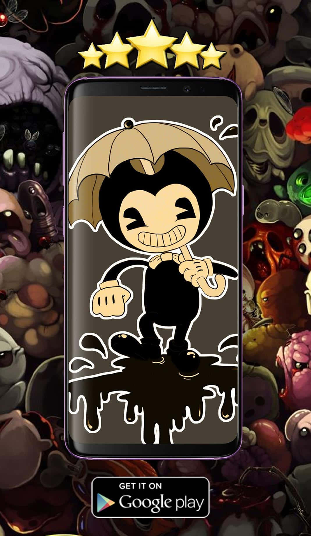 Bendy en die Inkmasjien - Ontketen die Krag van Verbeelding Muurpapier