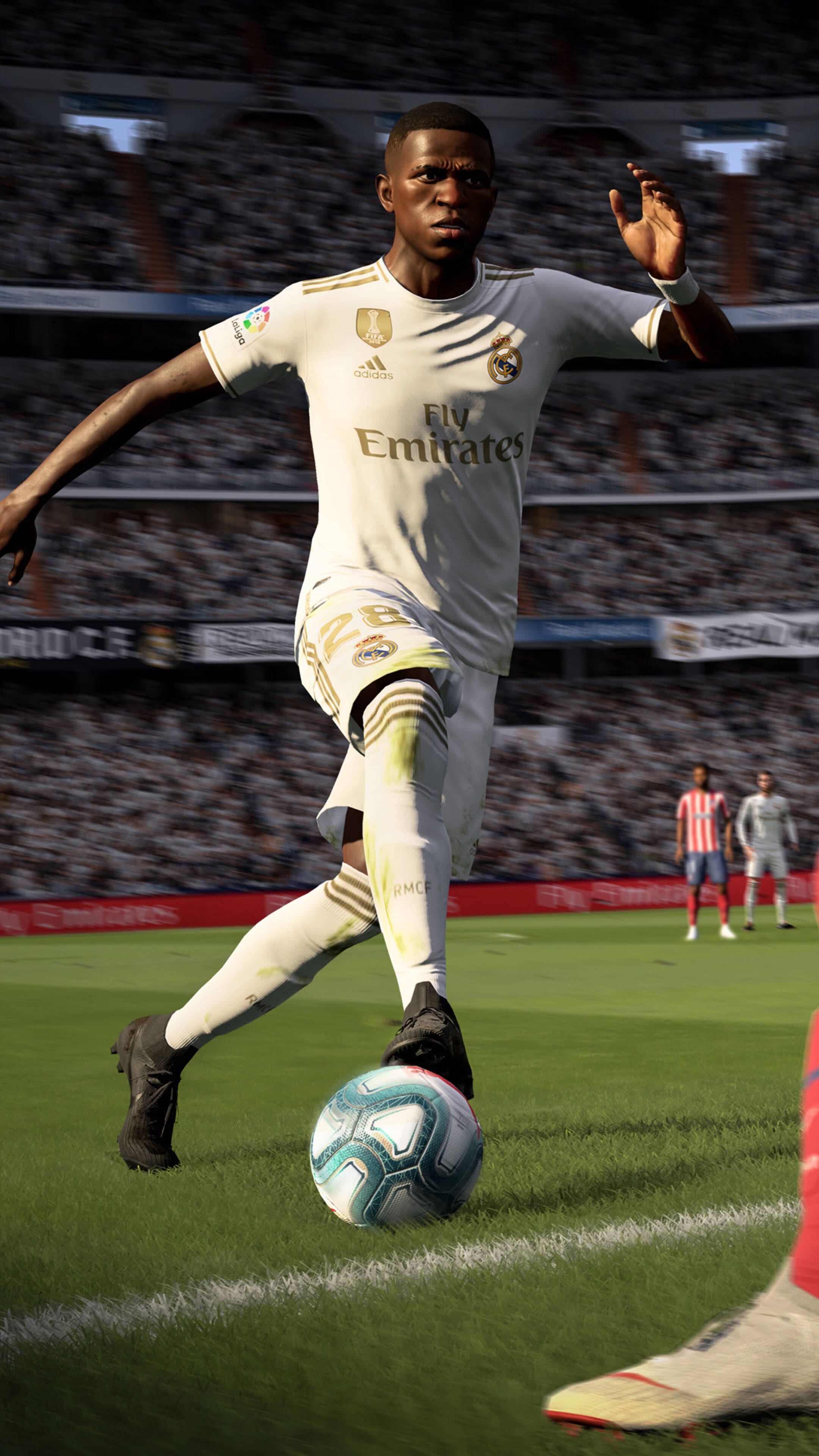 Benjamin Mendy Goud Fly Emirates Muurpapier