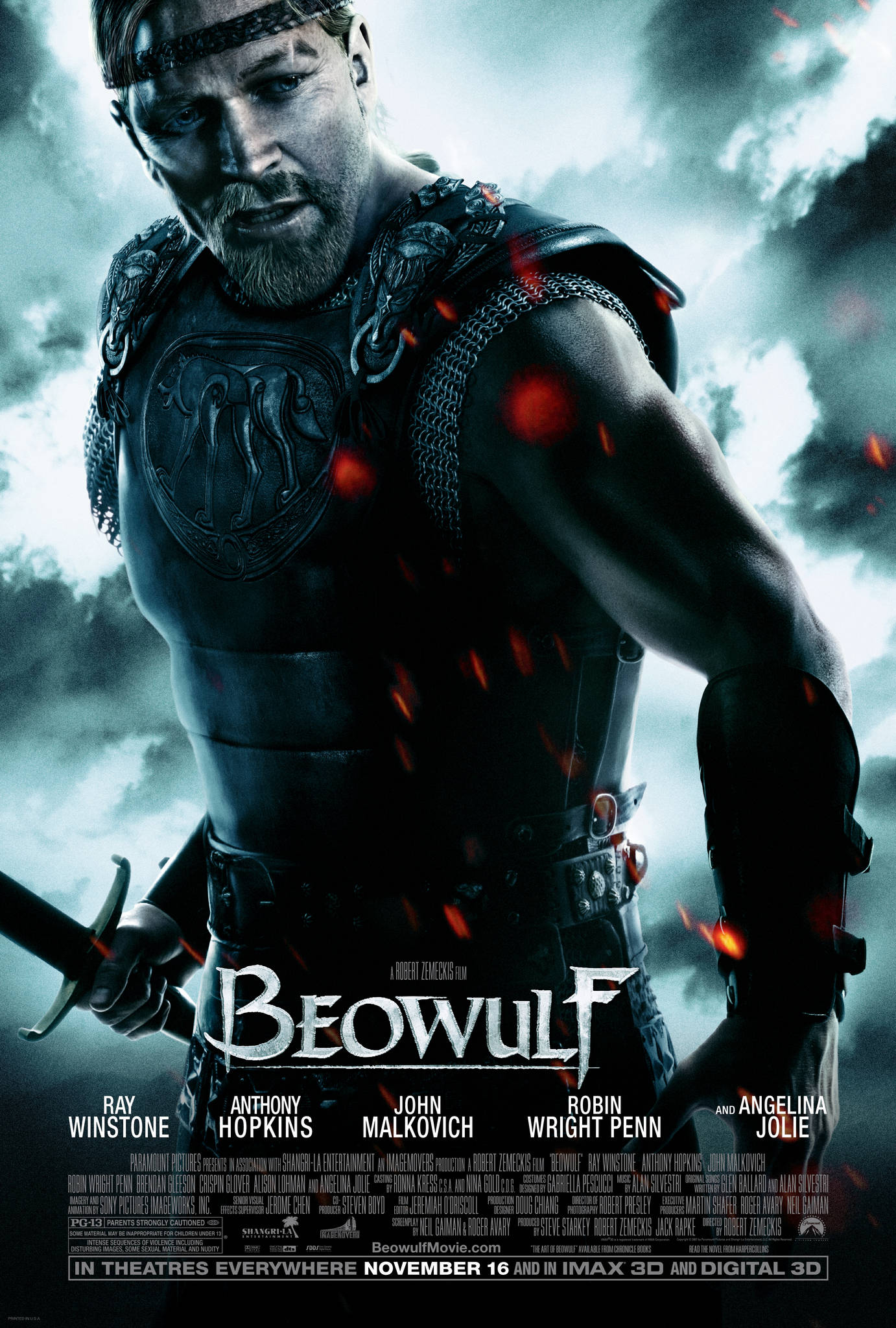 Beowulf Plakkaat Ray Winstone Muurpapier