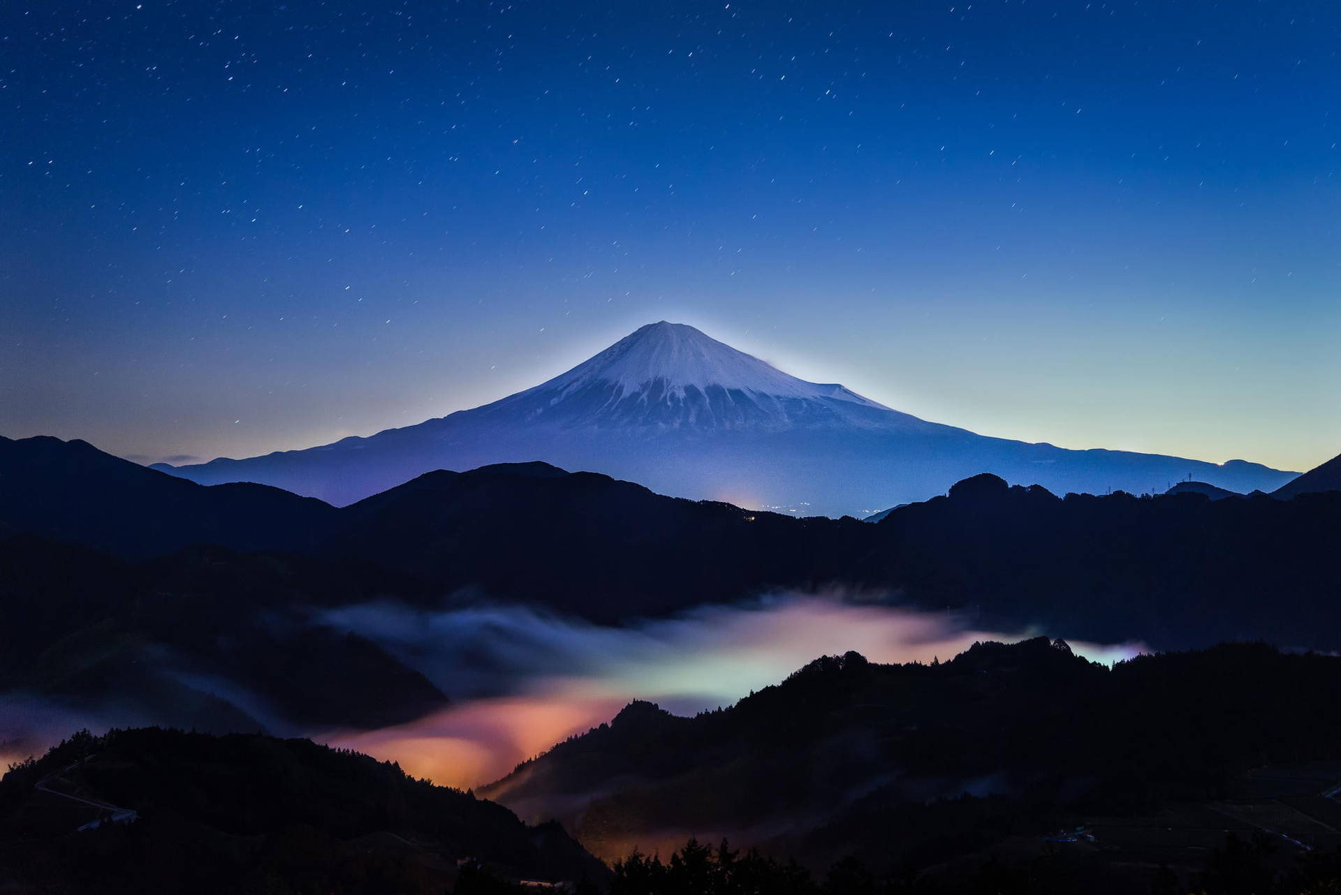 Berg Fuji Japan 4k Snags — Japan GIF Muurpapier
