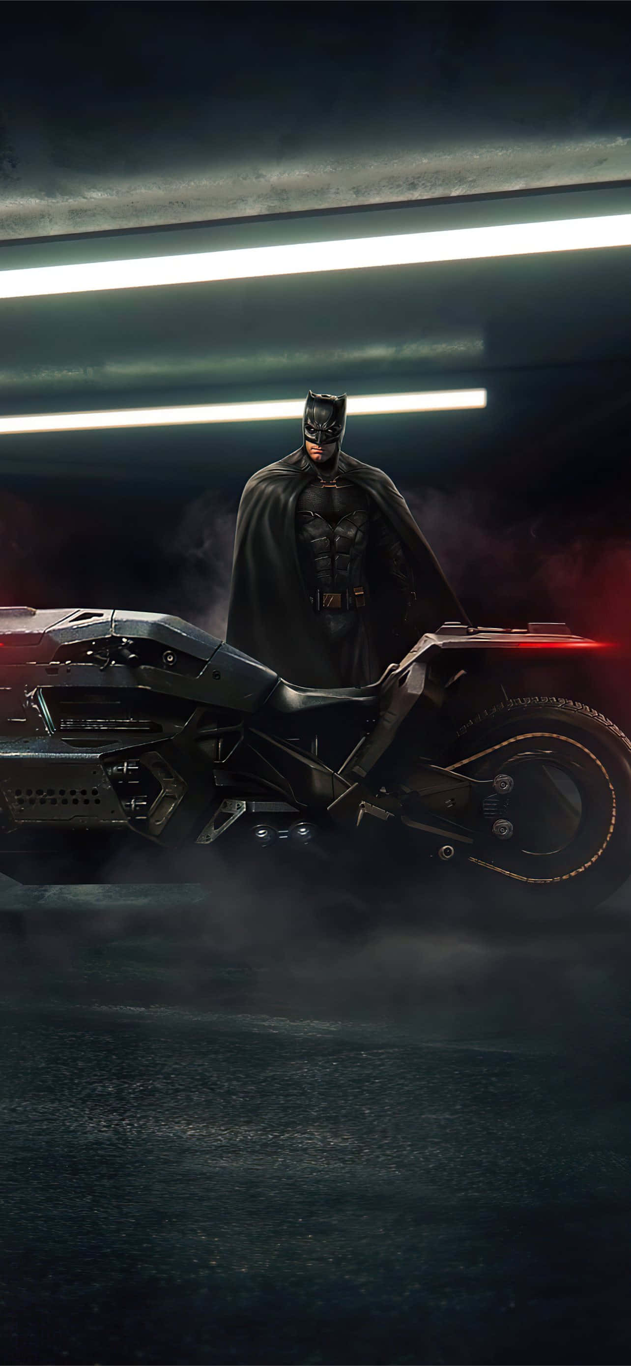 Beskerm jou wonderlike Batman-selfoon veilig Muurpapier