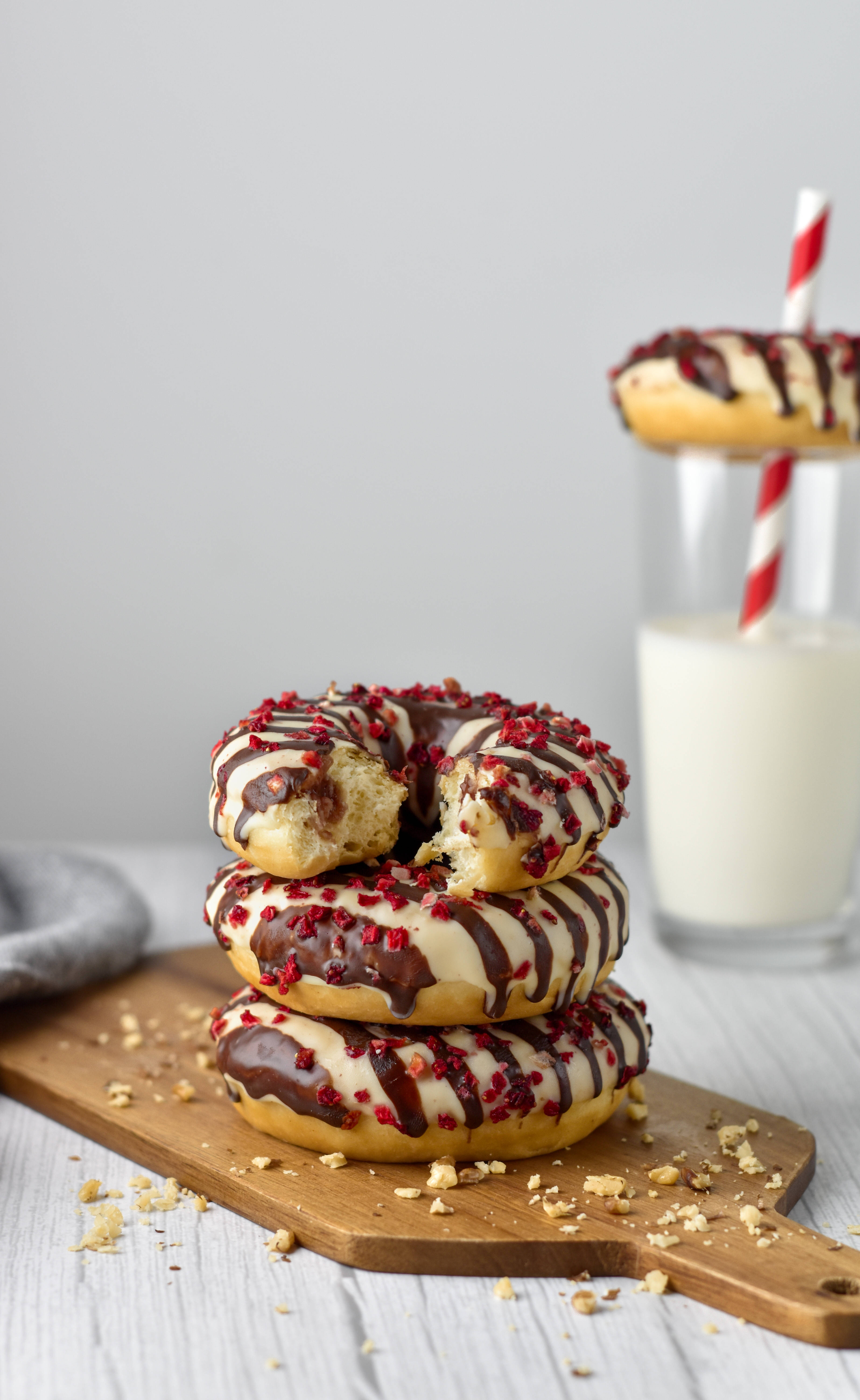 Besprenkelde Deegbolletjies Muurpapier