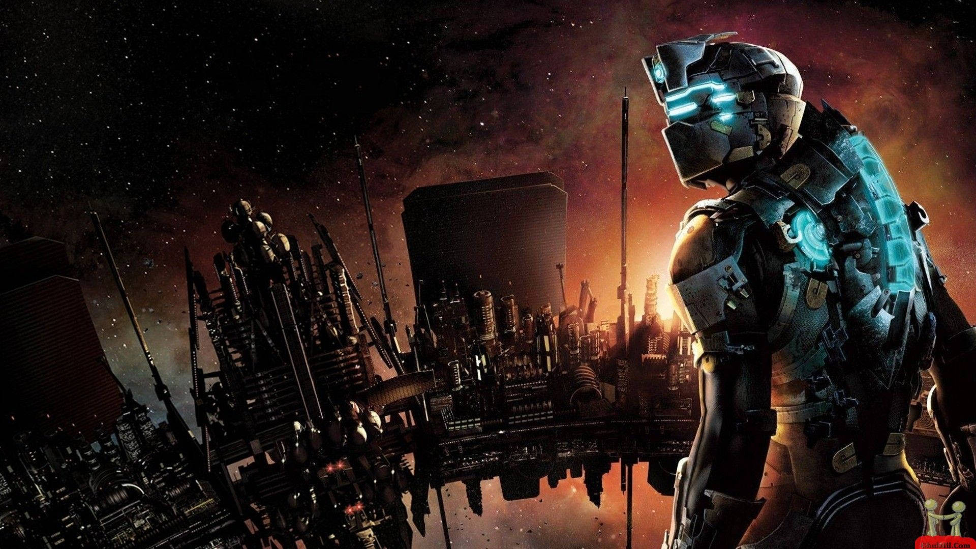 Beste 3D-speletjie Dead Space 2 Muurpapier