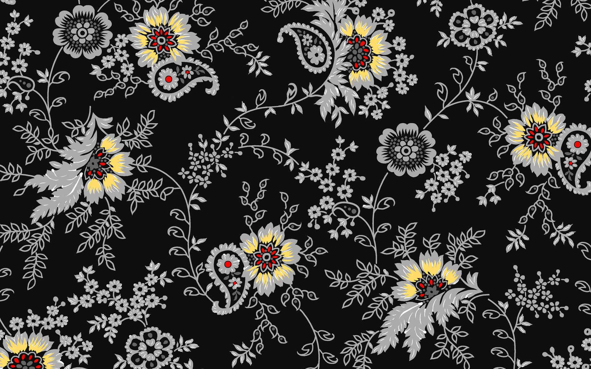 Betowerende Donker Blomme-agtergrond Muurpapier