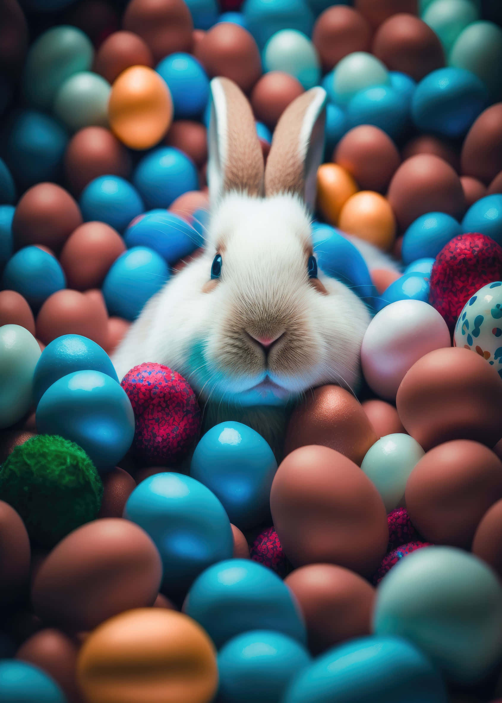 Betowerende Paasfeesvieringe - 'n Wonderland van Lente-vreugde Muurpapier