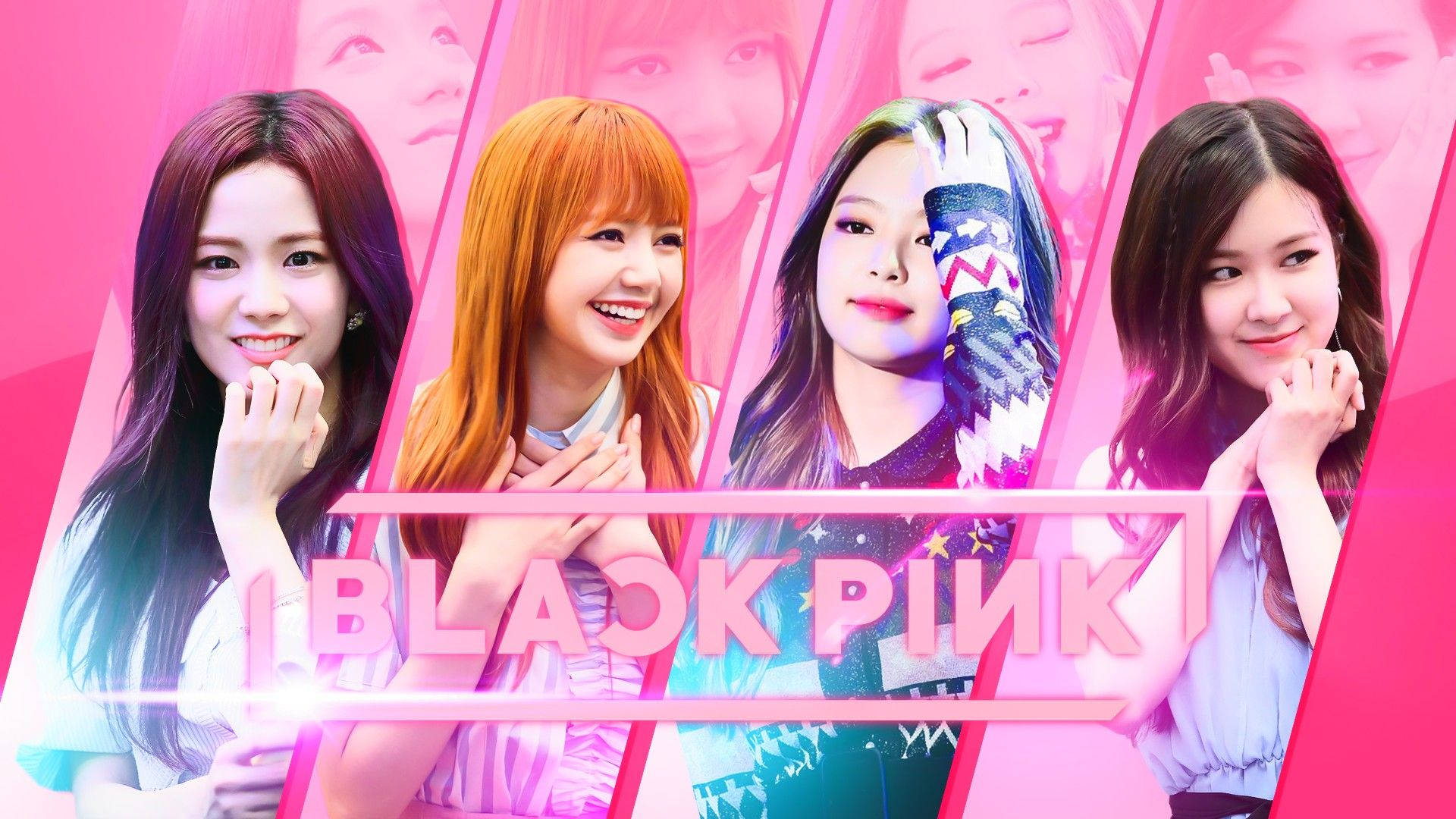Blackpink Koreaanse Meisiegroep-agtergrond