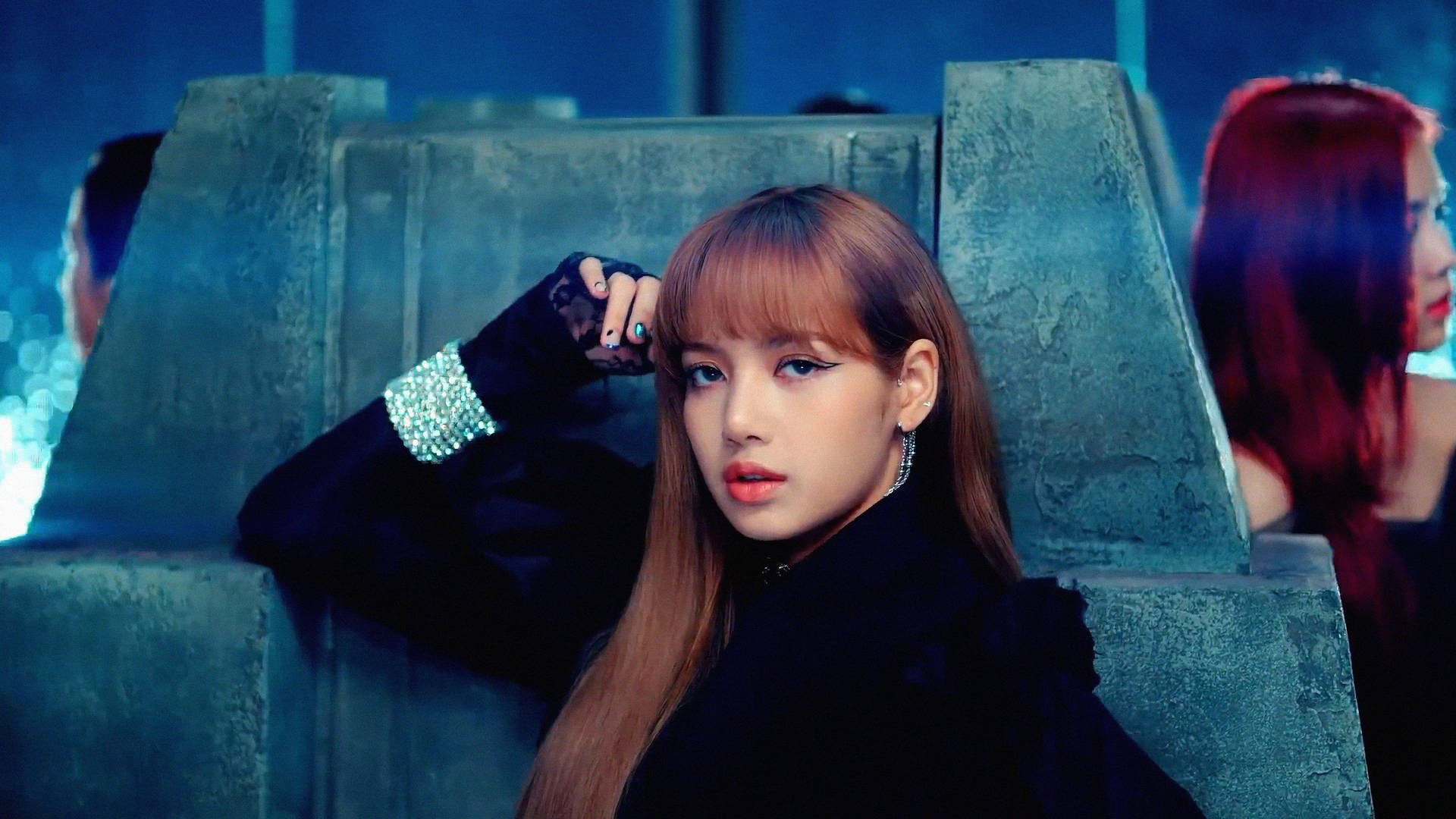 Blackpink Lalisa Manobal Solo-agtergrond