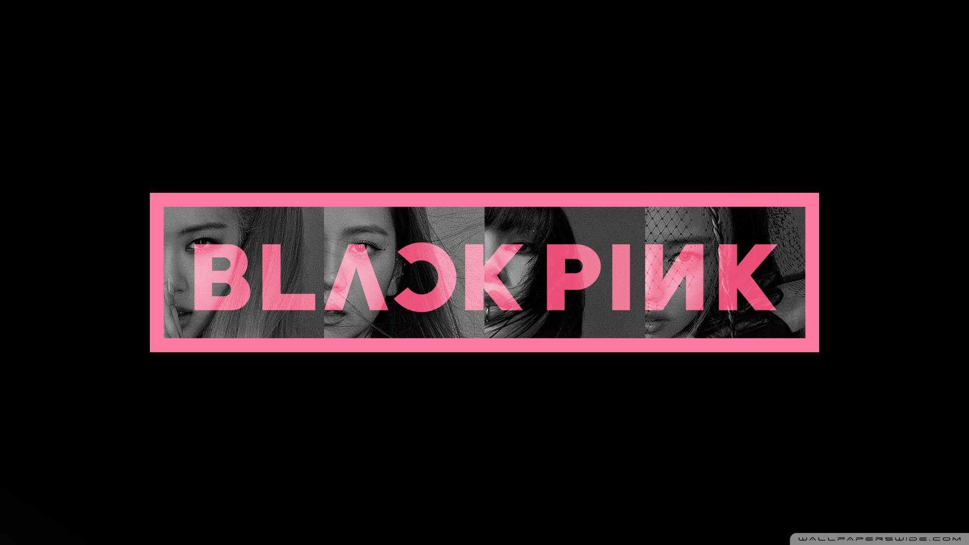 Blackpink-rekenaarskerm-logo Muurpapier