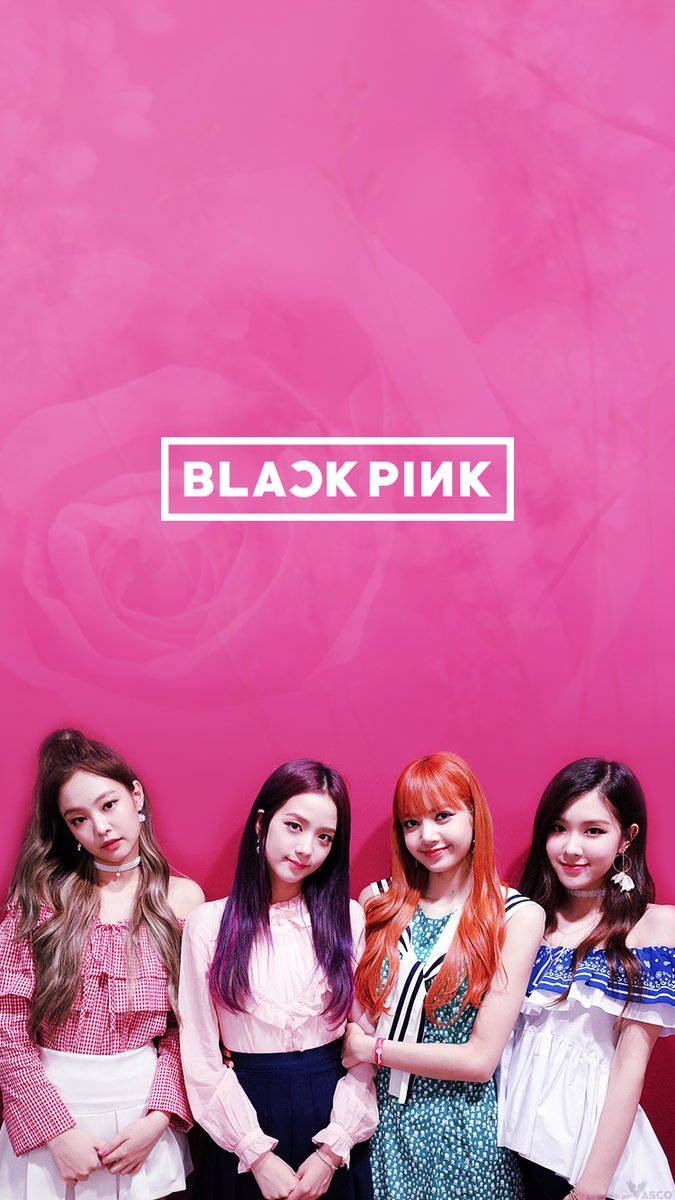 Blackpink Rose. Muurpapier