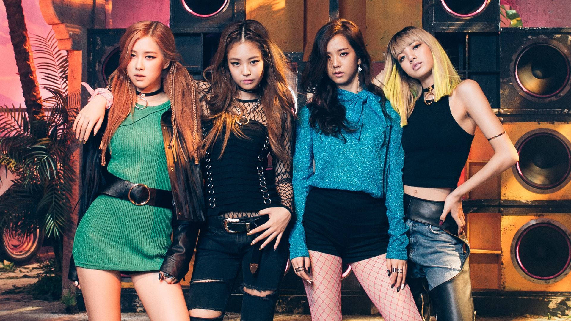 Blackpink Skud die Wêreld met Boombayah Muurpapier