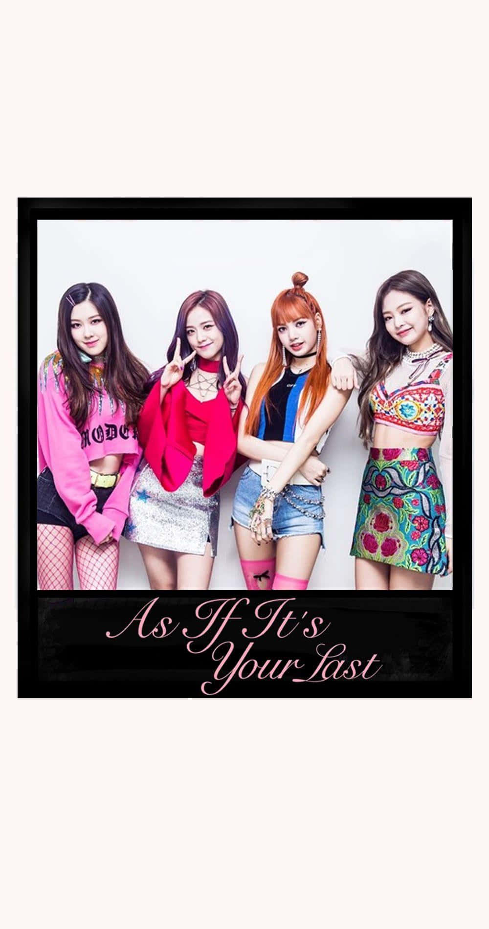 Blackpink Verlig die Verhoog Muurpapier