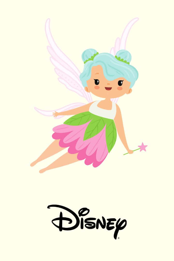 Blomme Fee 1080p Disney Agtergrond Muurpapier