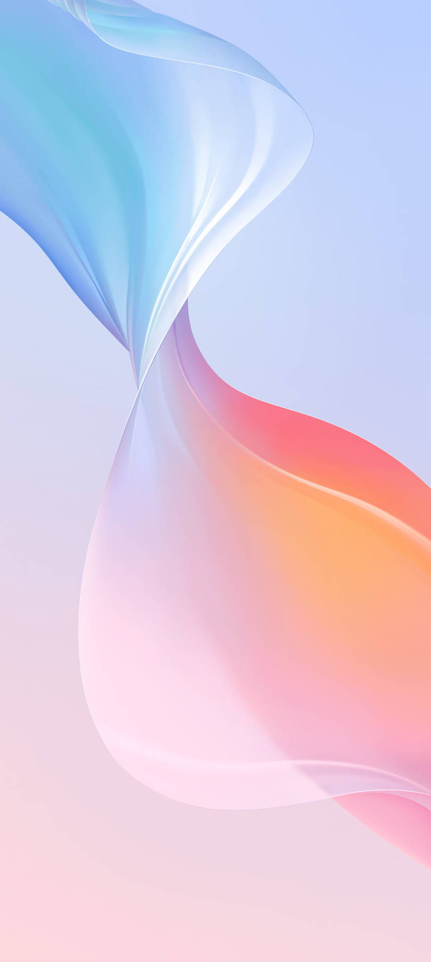 Blou en Pienk Vivo Y20 — Pastel estetiese GIF Muurpapier