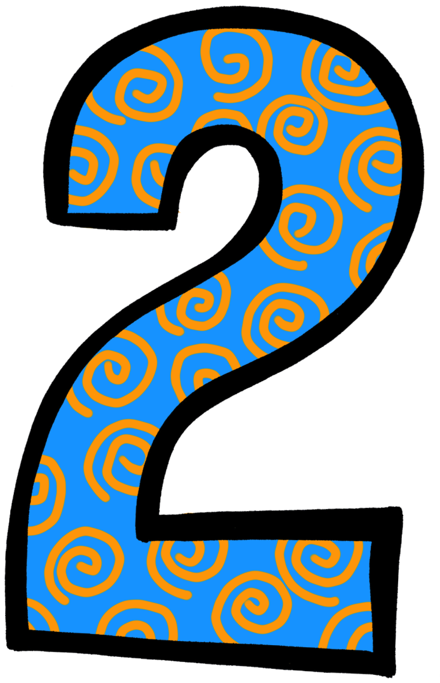 Blou Swirl Patroon Nommer2 Muurpapier