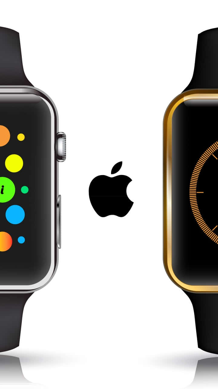 Bly Fiks in Styl met die Apple Watch Muurpapier