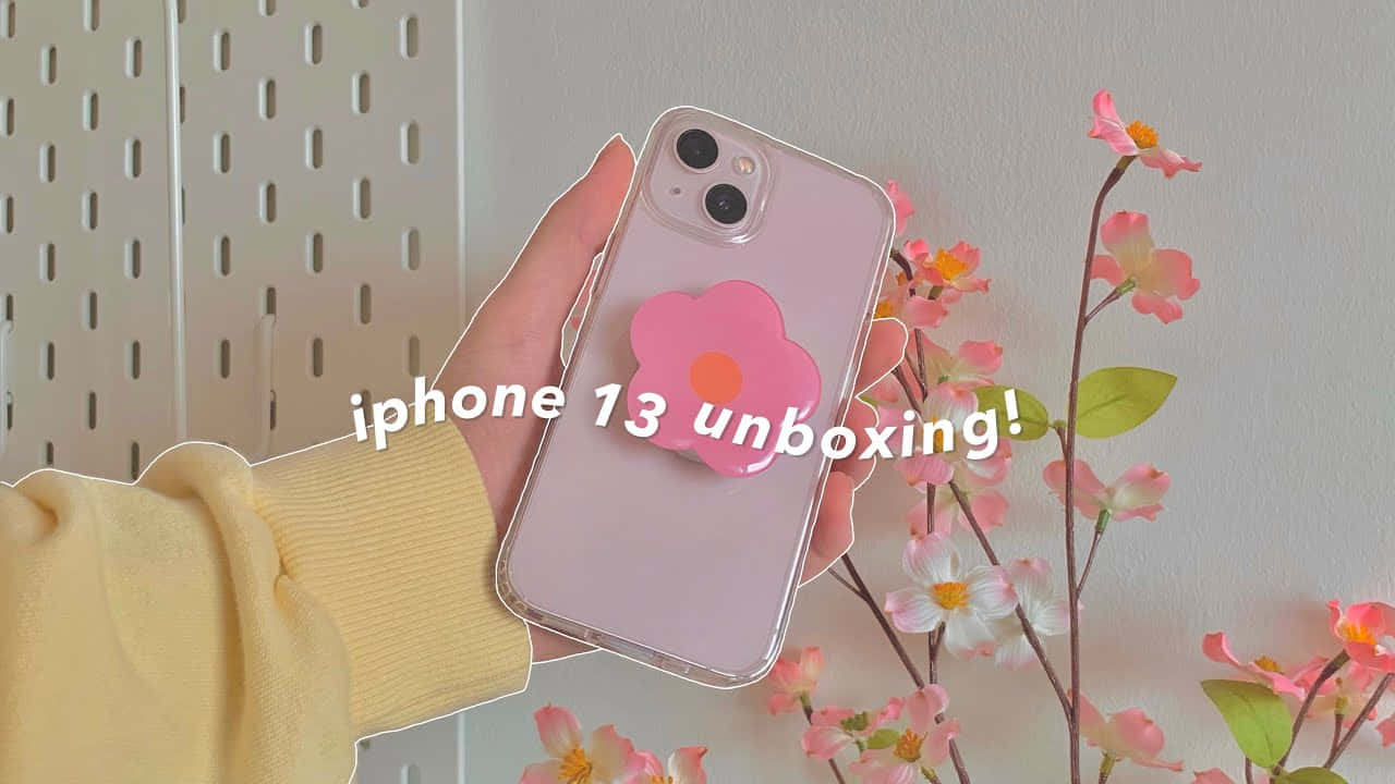 "Bly op hoogte met hierdie stylvolle en oulike iPhone!" Muurpapier