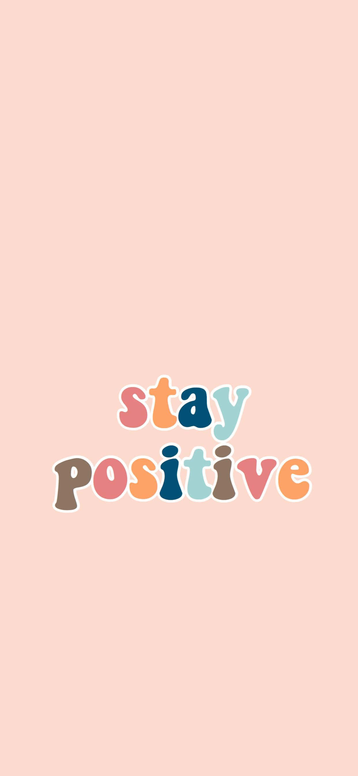 bly positief - agtergrond Muurpapier