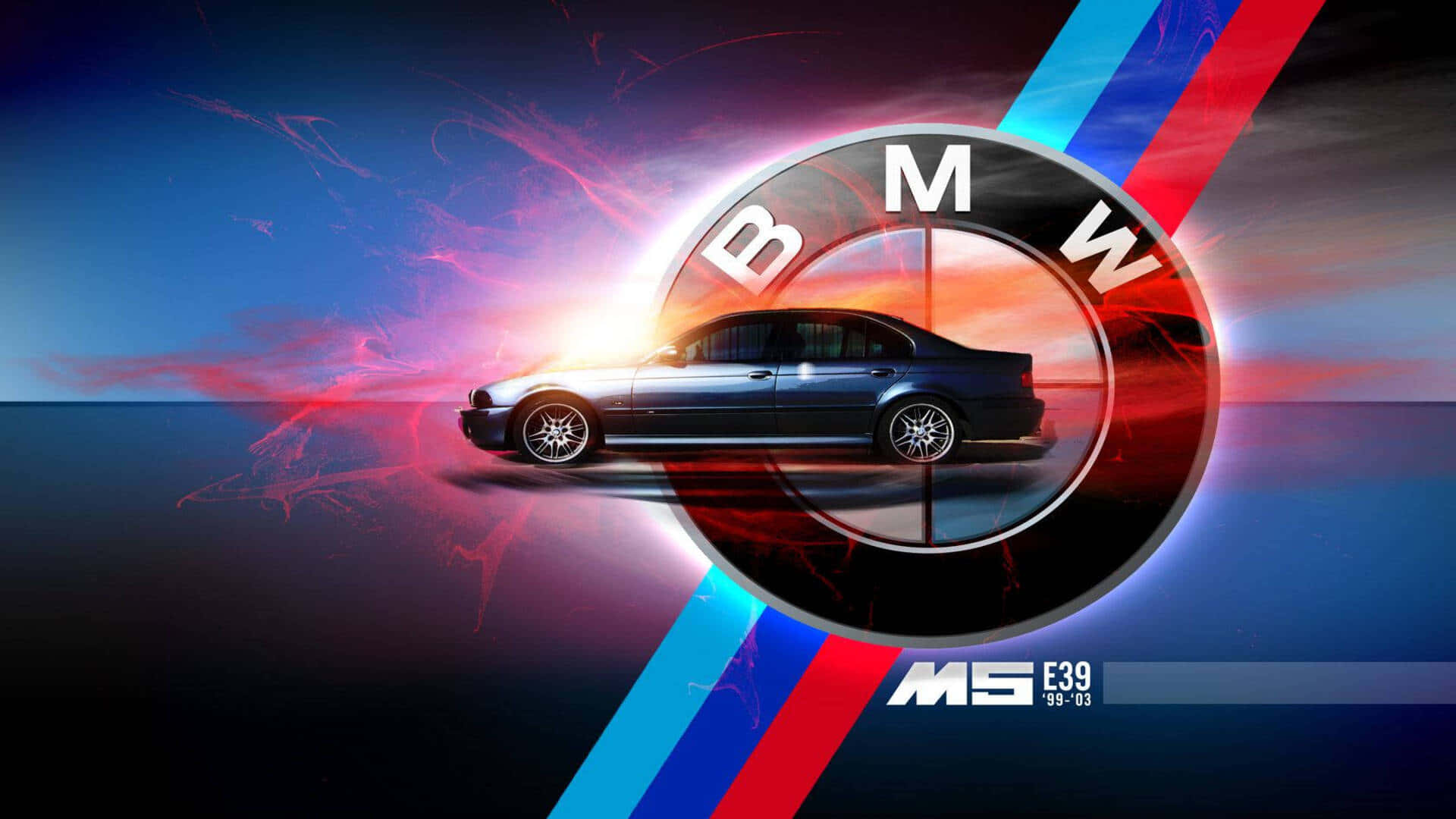 BMW M5 E39 1920x1080 M-reeks Agtergrond Muurpapier