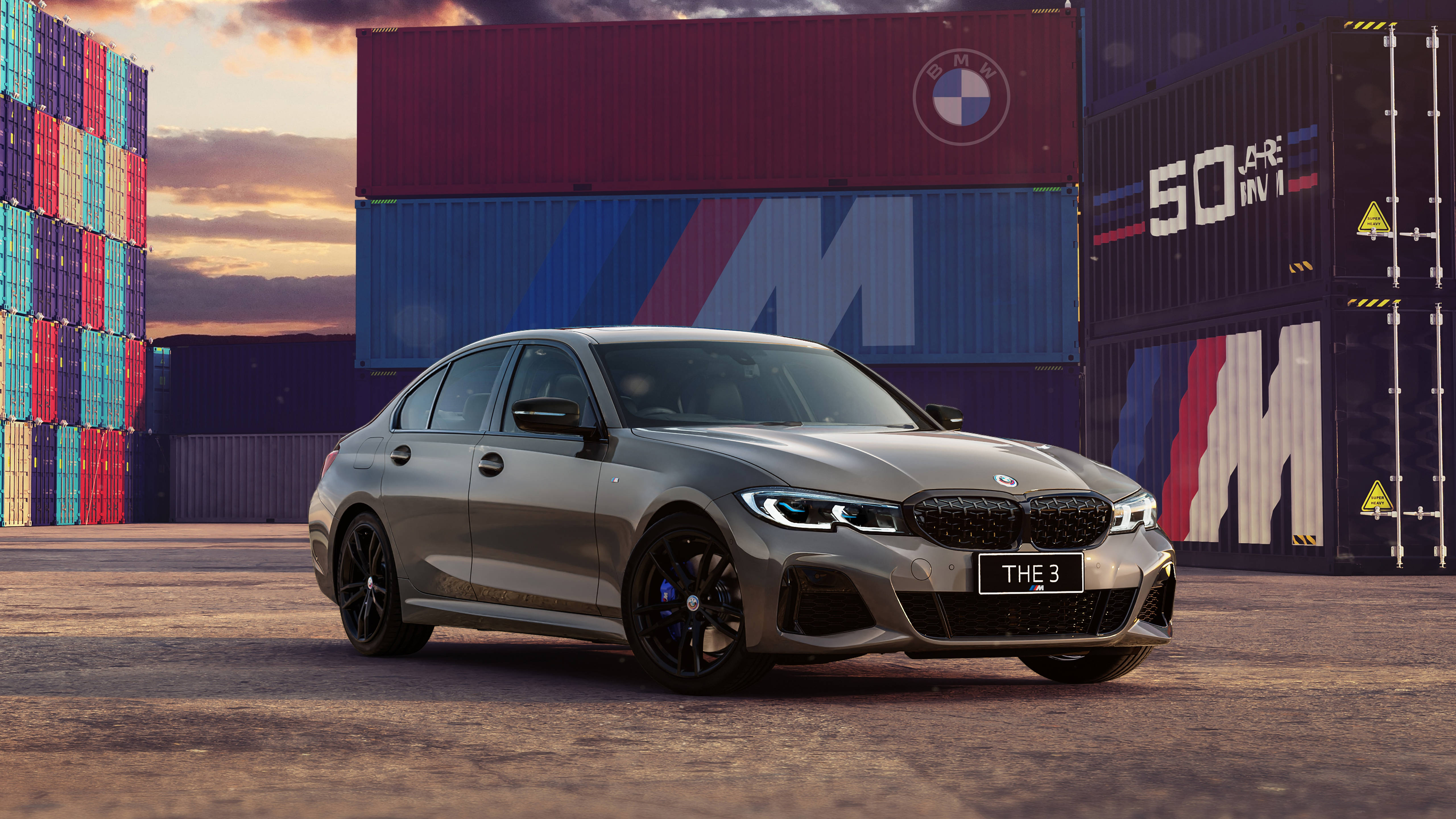 BMW Xdrive 4K Skootrekenaar Motor Muurpapier