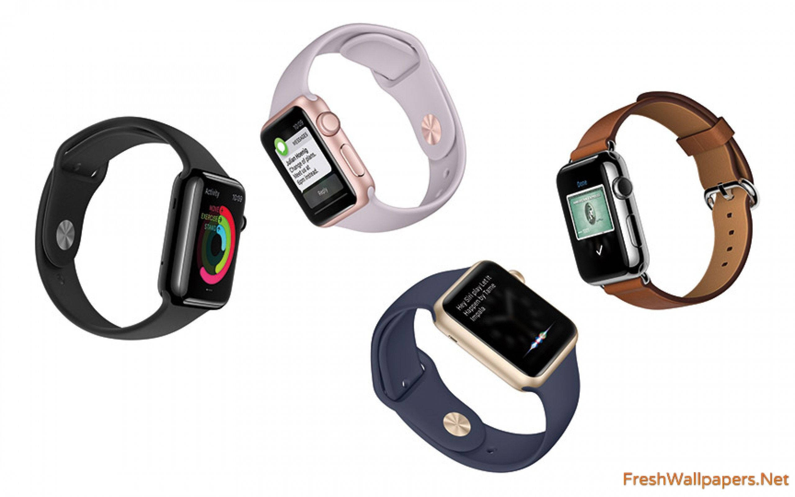 Boeiende Apple Watch op Vertoon Muurpapier
