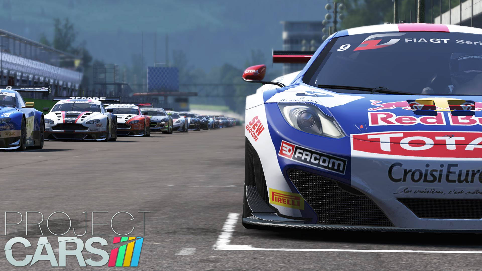 Boeiende McLaren MP4-12C GT3 uit Project Cars Muurpapier