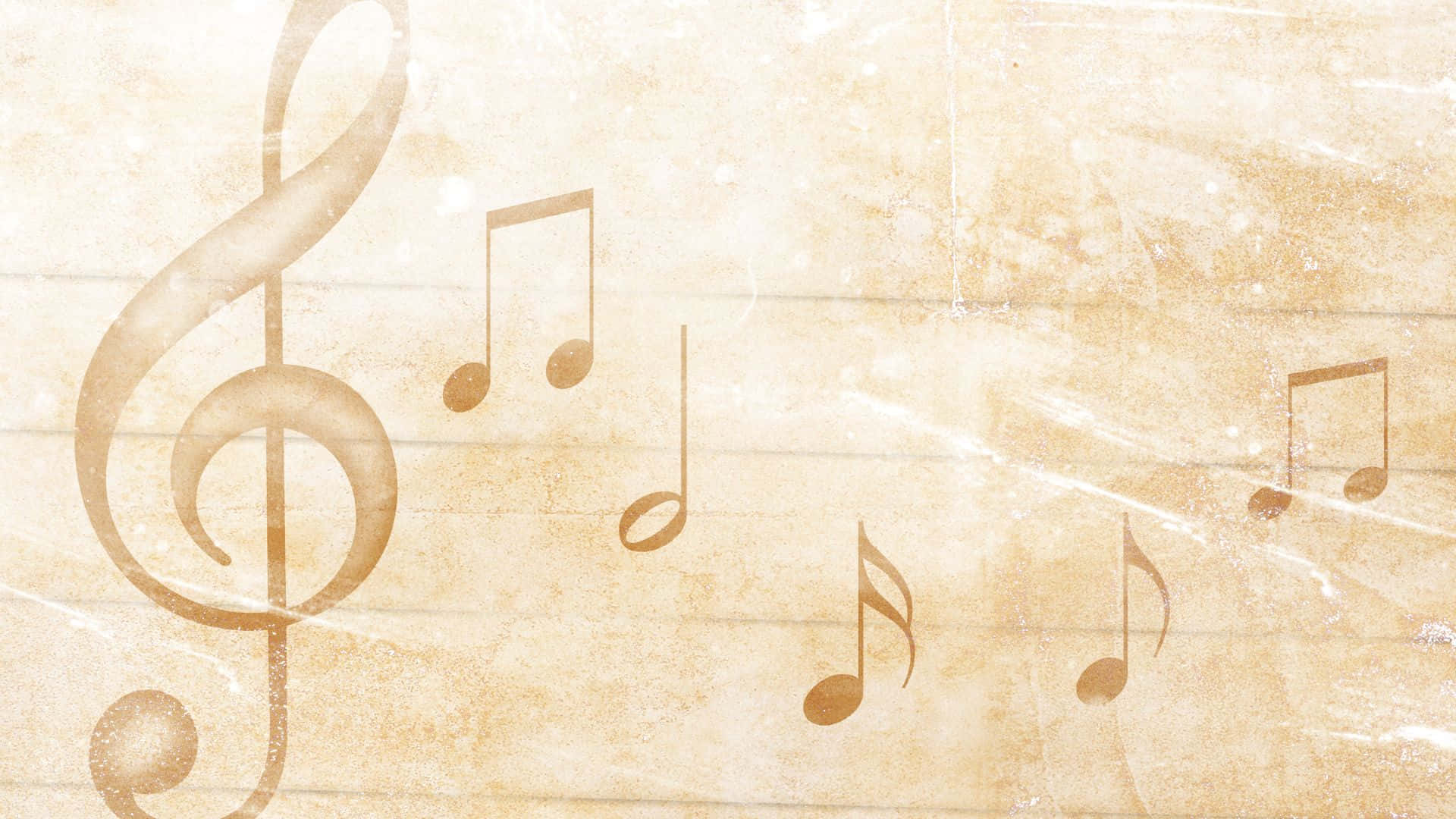 Boeiende Musiek Estetiese Agtergrond Muurpapier