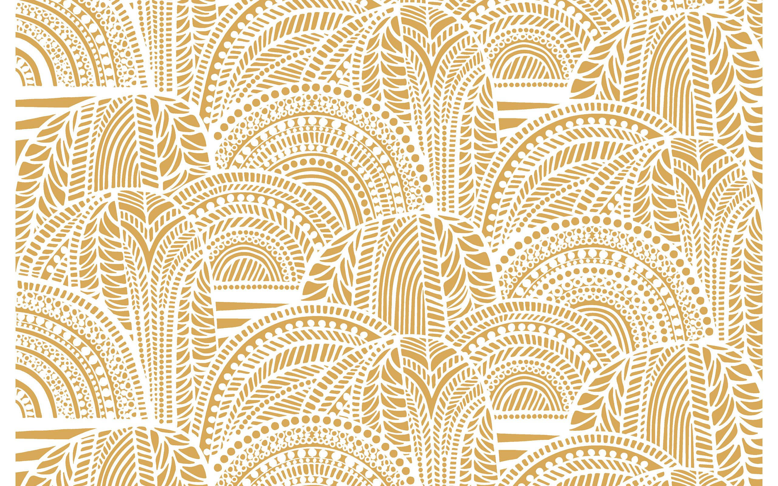 Boheemse Skulpies Koel Patroon Muurpapier