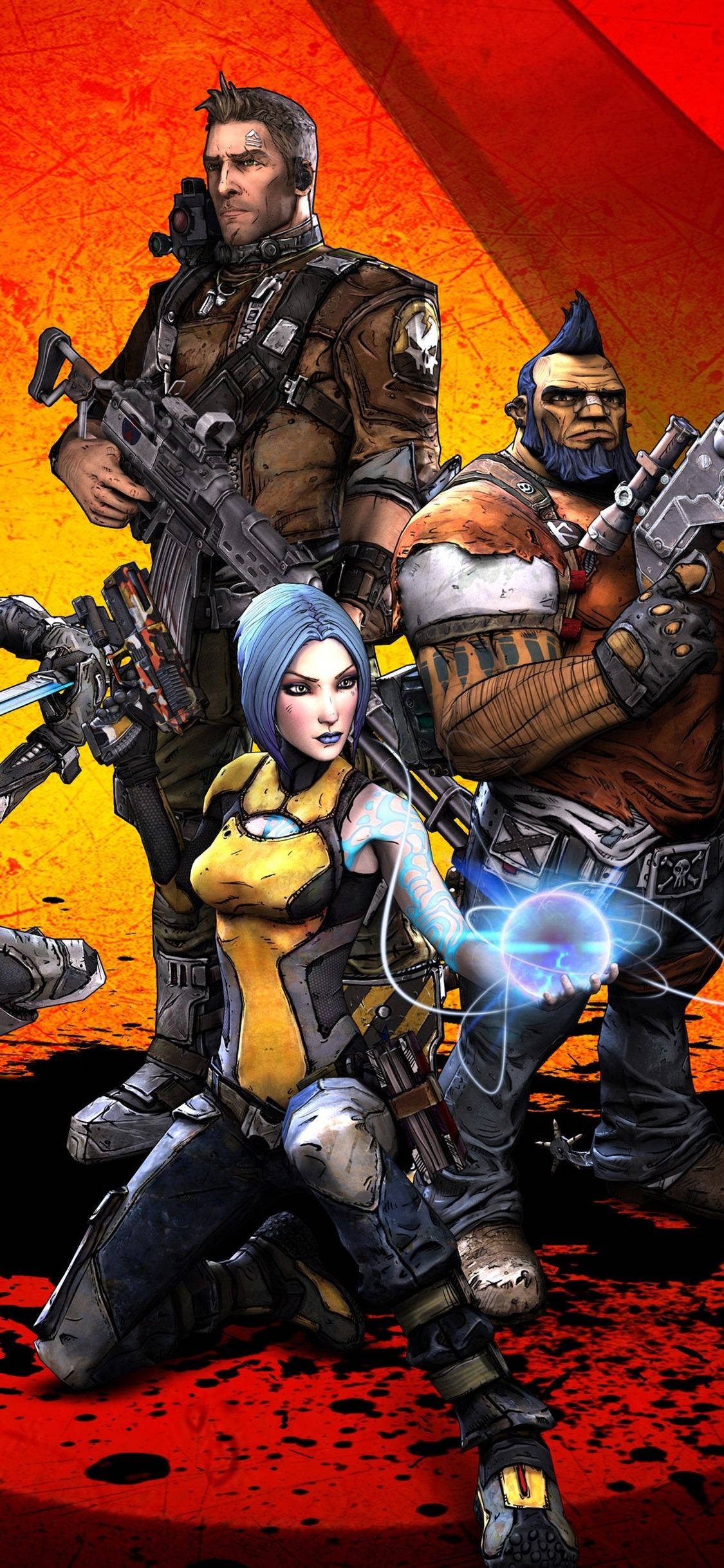 borderlands 2 rekenaar - rekenaarspeletjie Muurpapier
