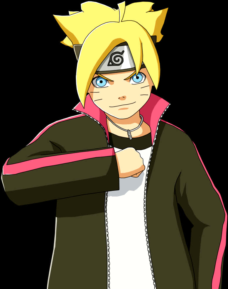 Boruto Uzumaki Anime Karakter Muurpapier