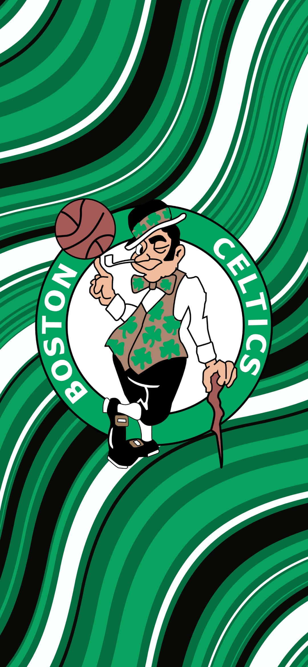 Boston Celtics vorder na NBA Oostelike Konferensie-eindstryd Muurpapier